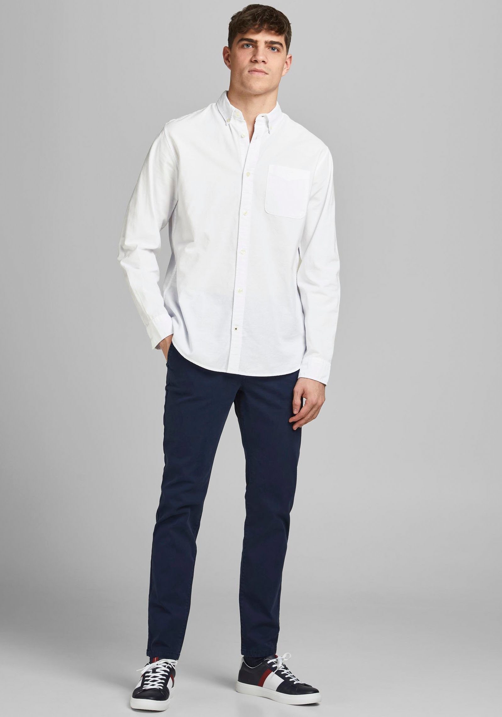 Jack & Jones Langarmhemd »OXFORD SHIRT«