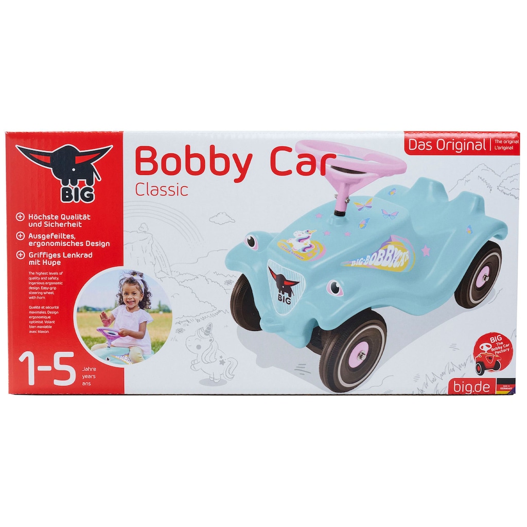 BIG Rutscherauto »BIG Bobby Car Classic Einhorn«