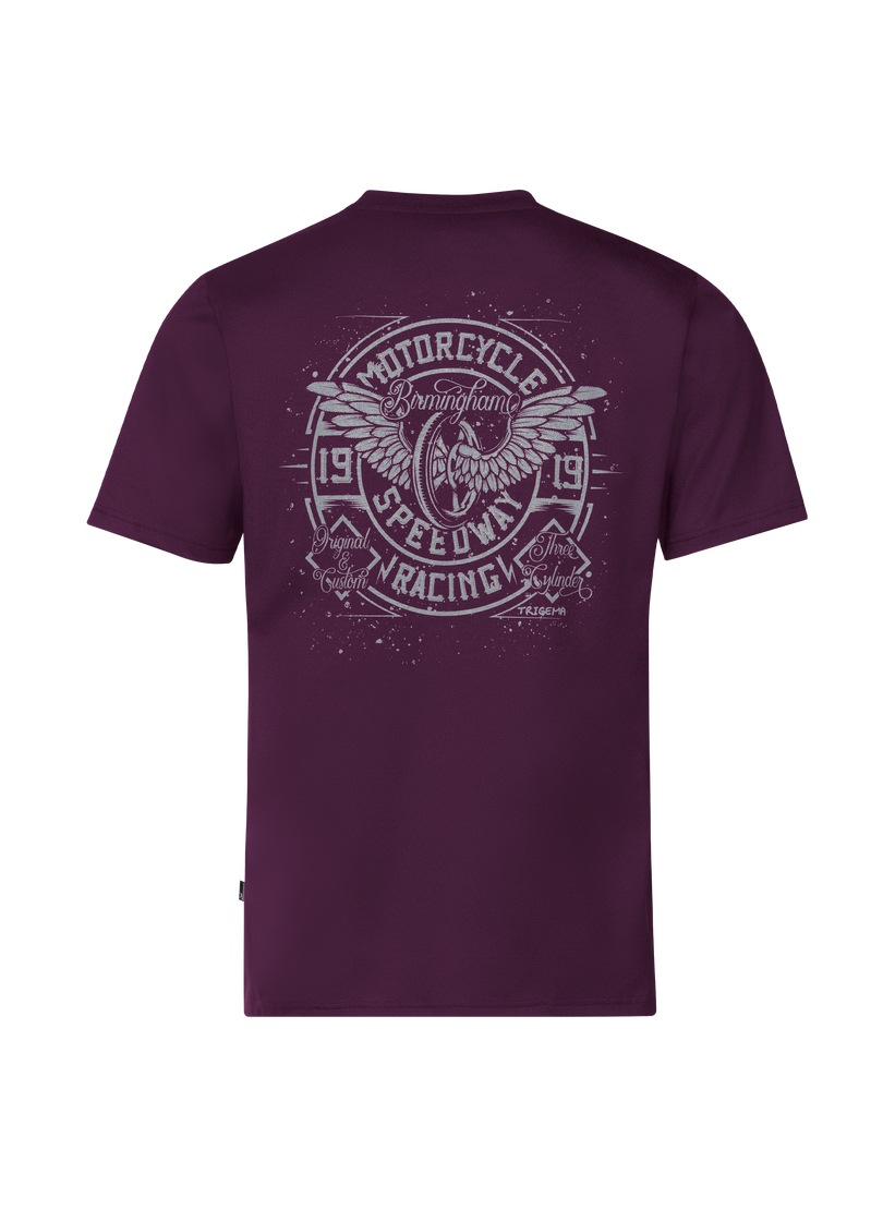 Trigema T-Shirt »TRIGEMA T-Shirt mit Motorrad-Printmotiven«, (1 tlg.)