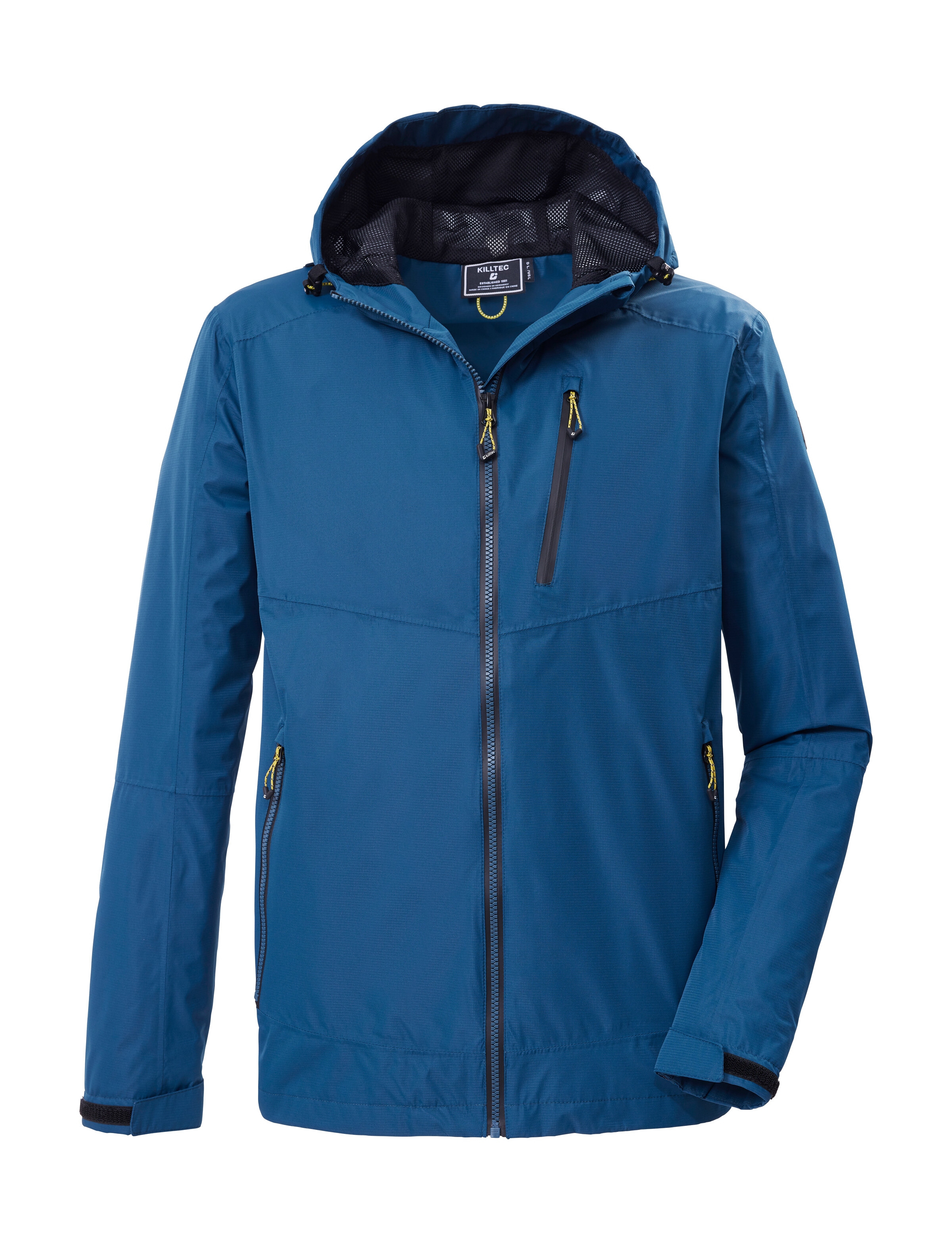 Killtec Funktionsjacke »KOS 41 MN JCKT« Wasserdichte, atmungsaktive Jacke mit verstellbarer Kapuze