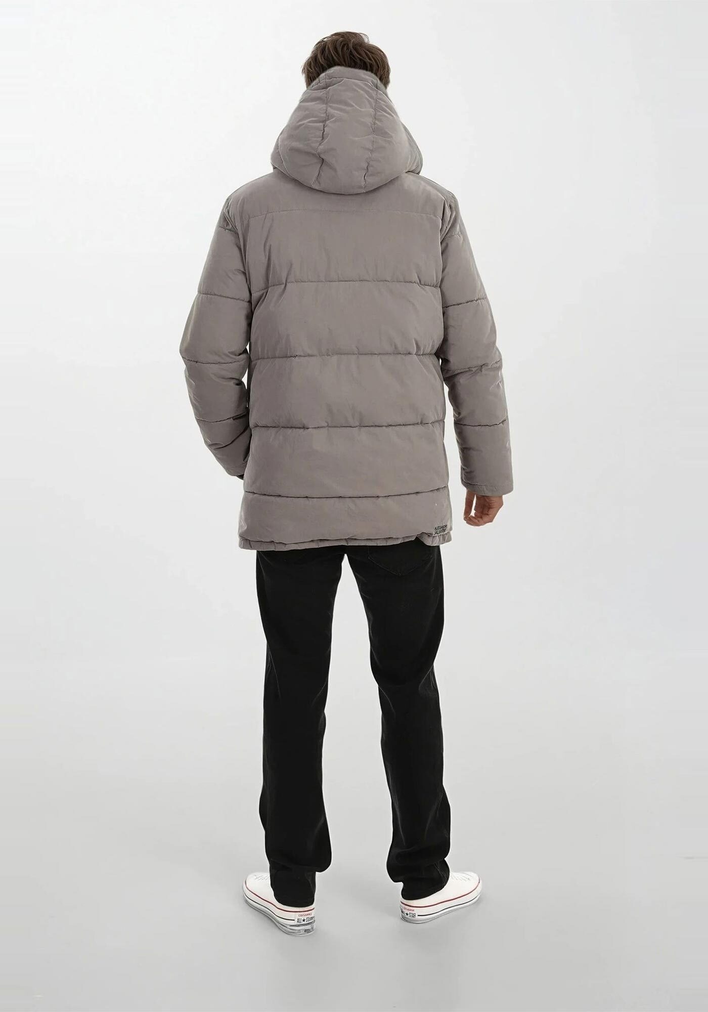 Alessandro Salvarini Winterjacke »A. Salvarini Herren Winterjacke lang mit Teddyfell gefüttert AS458«