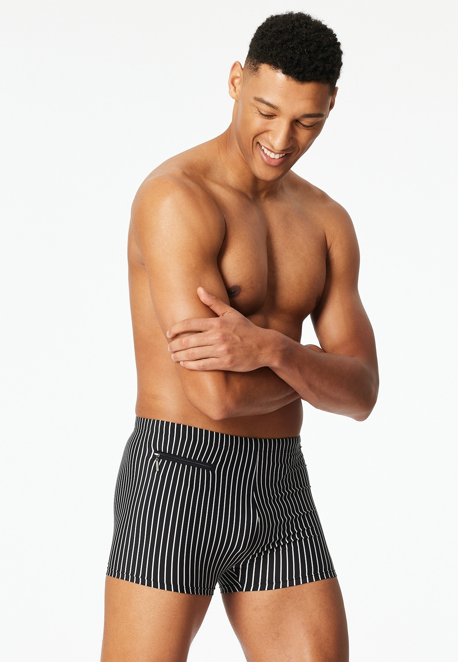 Schiesser Badepants »Aqua« innen liegende, Bindekordel am Bund