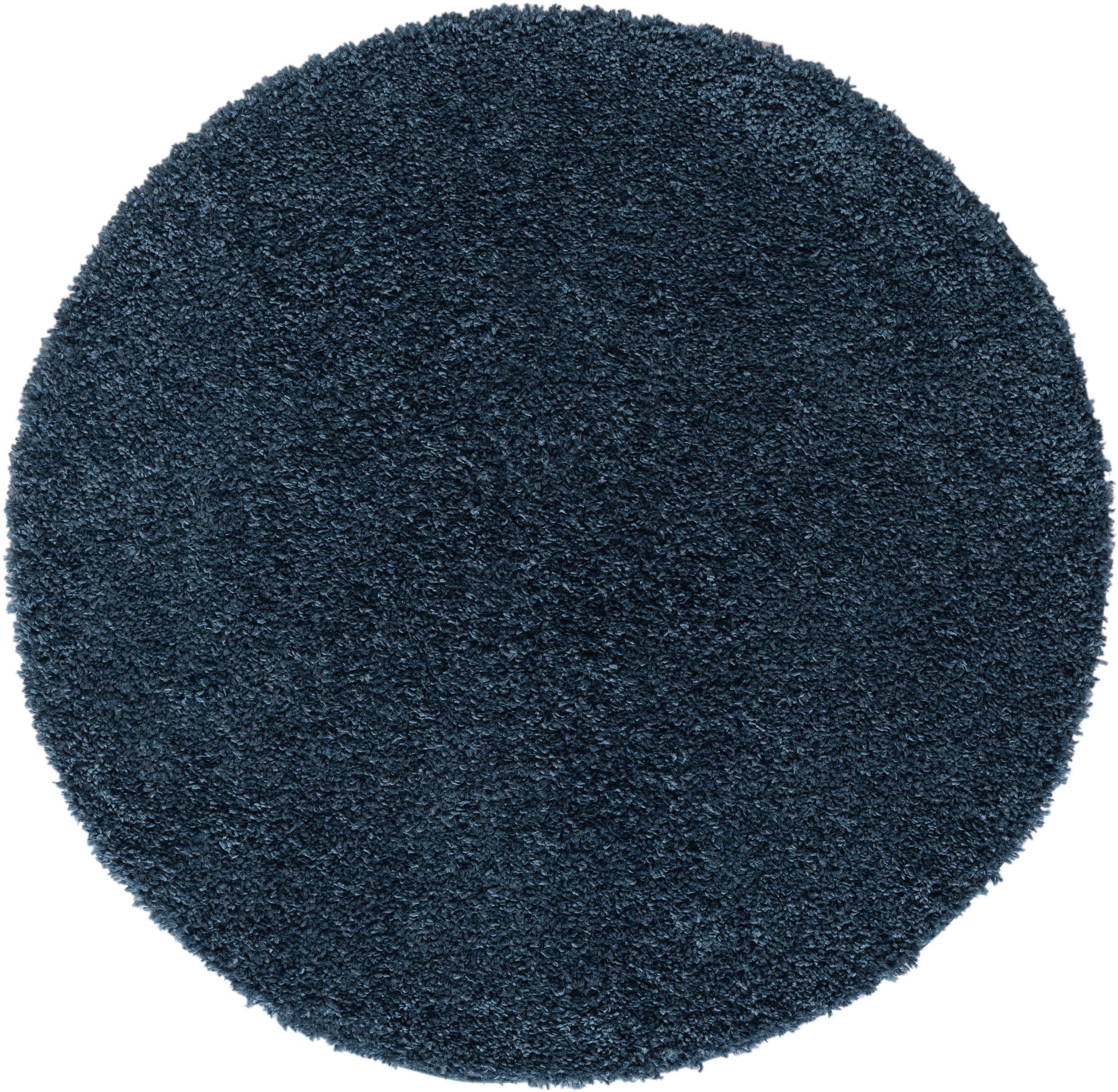 Myflair Möbel & Accessoires Hochflor-Teppich »My Shaggy«, rund, 37 mm Höhe, Shaggy, Uni Farben, leicht glänzend, Microfaser, extra flauschig