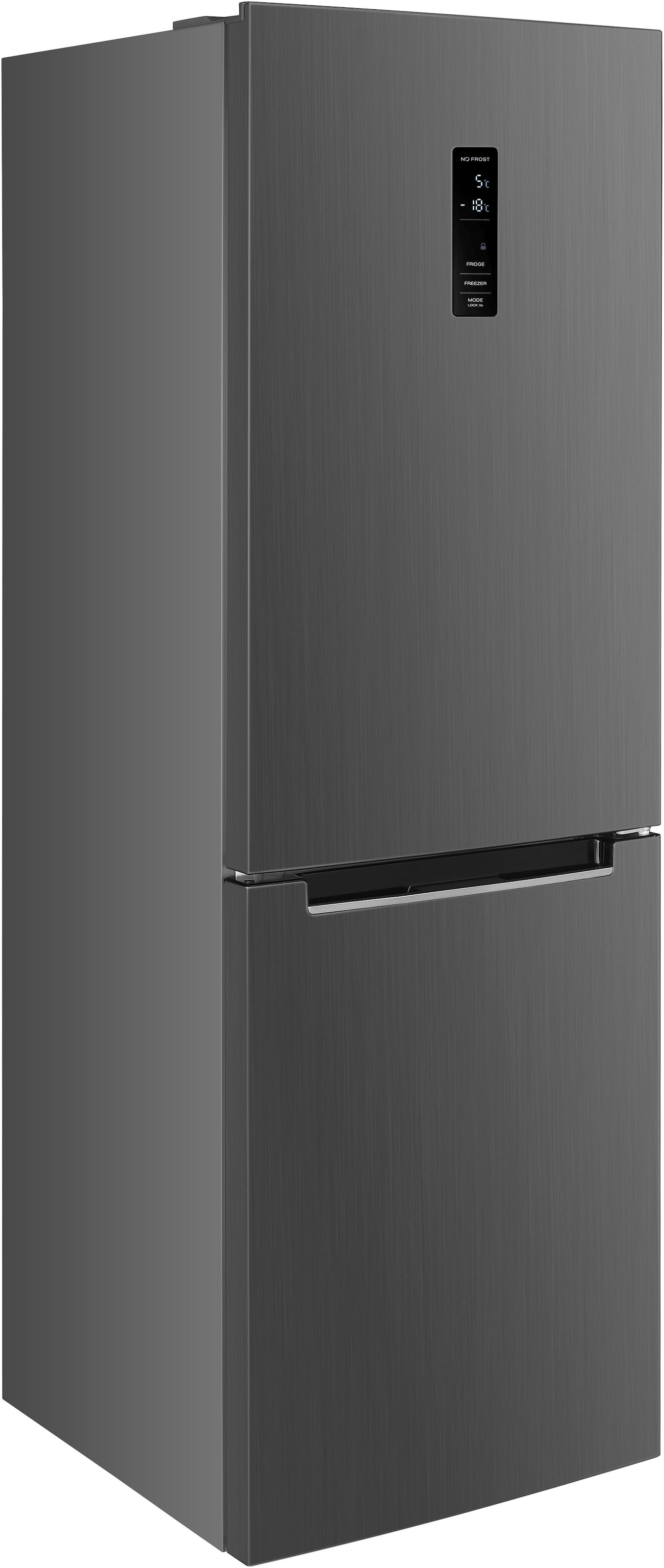 Hanseatic Kühl-/Gefrierkombination »HKGK18560BNFI« 185 cm hoch 60 cm breit