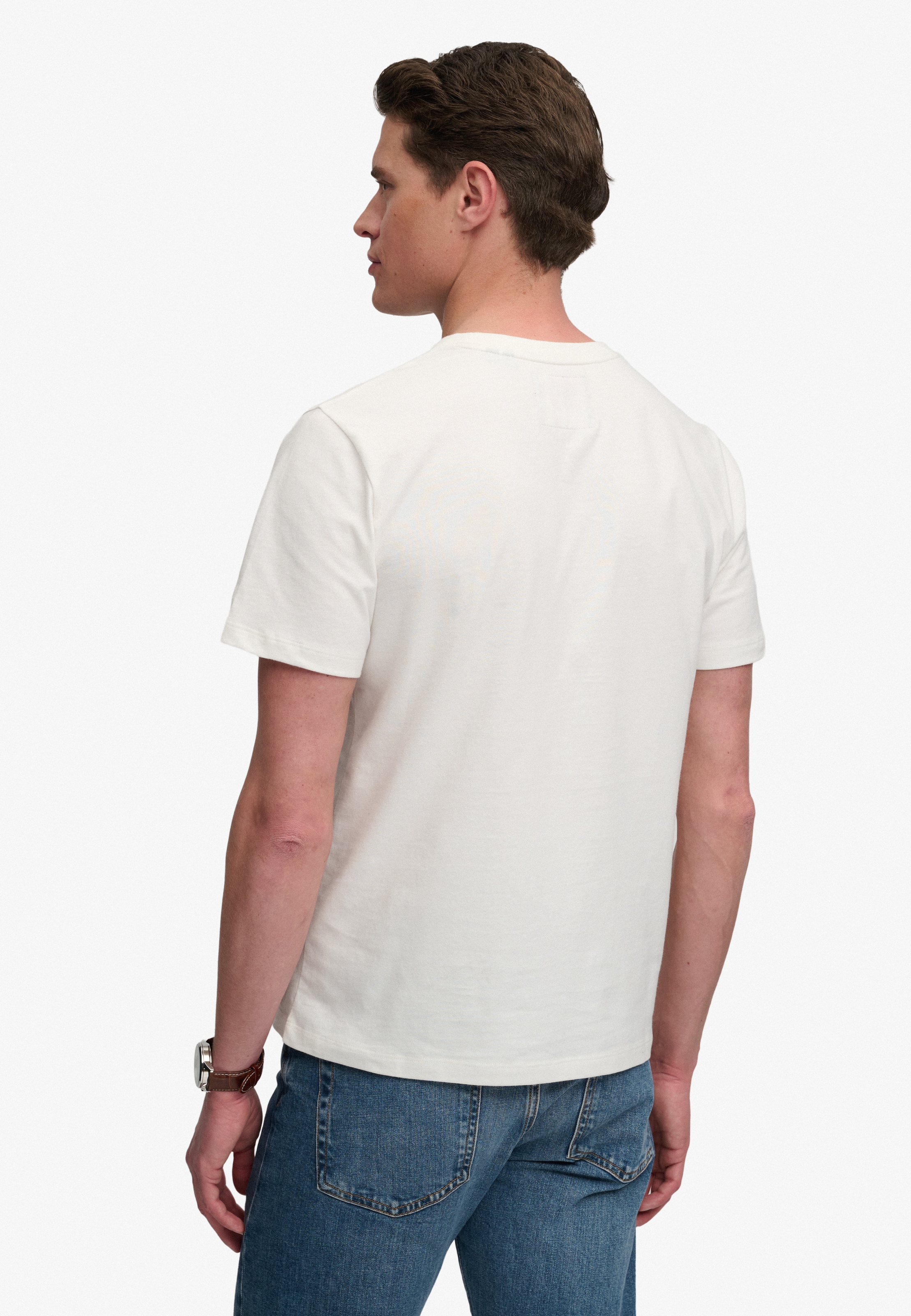 Superdry Rundhalsshirt »VL CLASSIC TEE« Baumwolle, relaxed fit