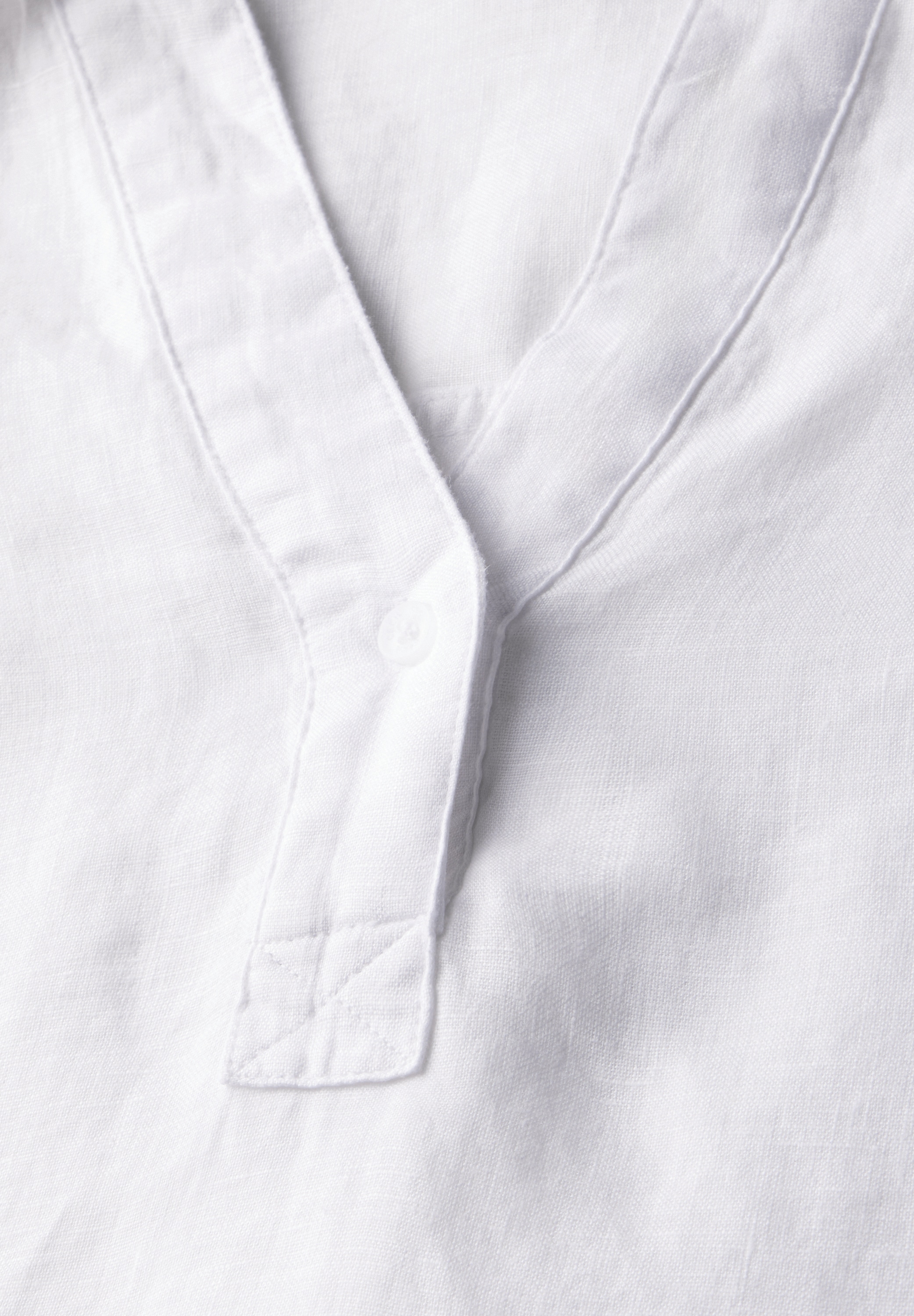 Cecil Hemdbluse, lang, mit 3/4-Arm und aus Leinen
