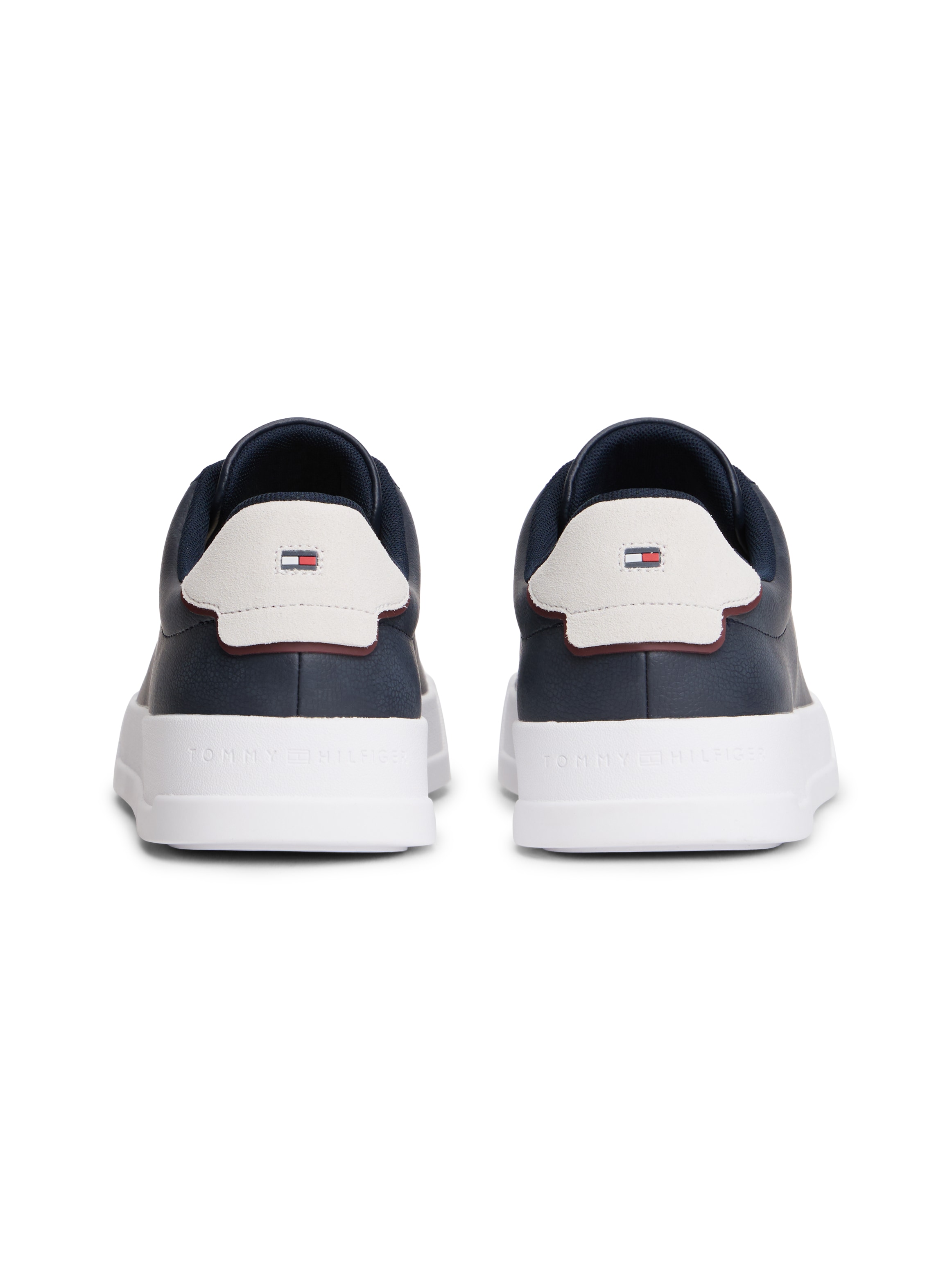 Tommy Hilfiger Sneaker »TH COURT LTH DETAIL ESS«  , Freizeitschuh, Halbschuh, Schnürschuh mit seitlichem Logoschriftzug