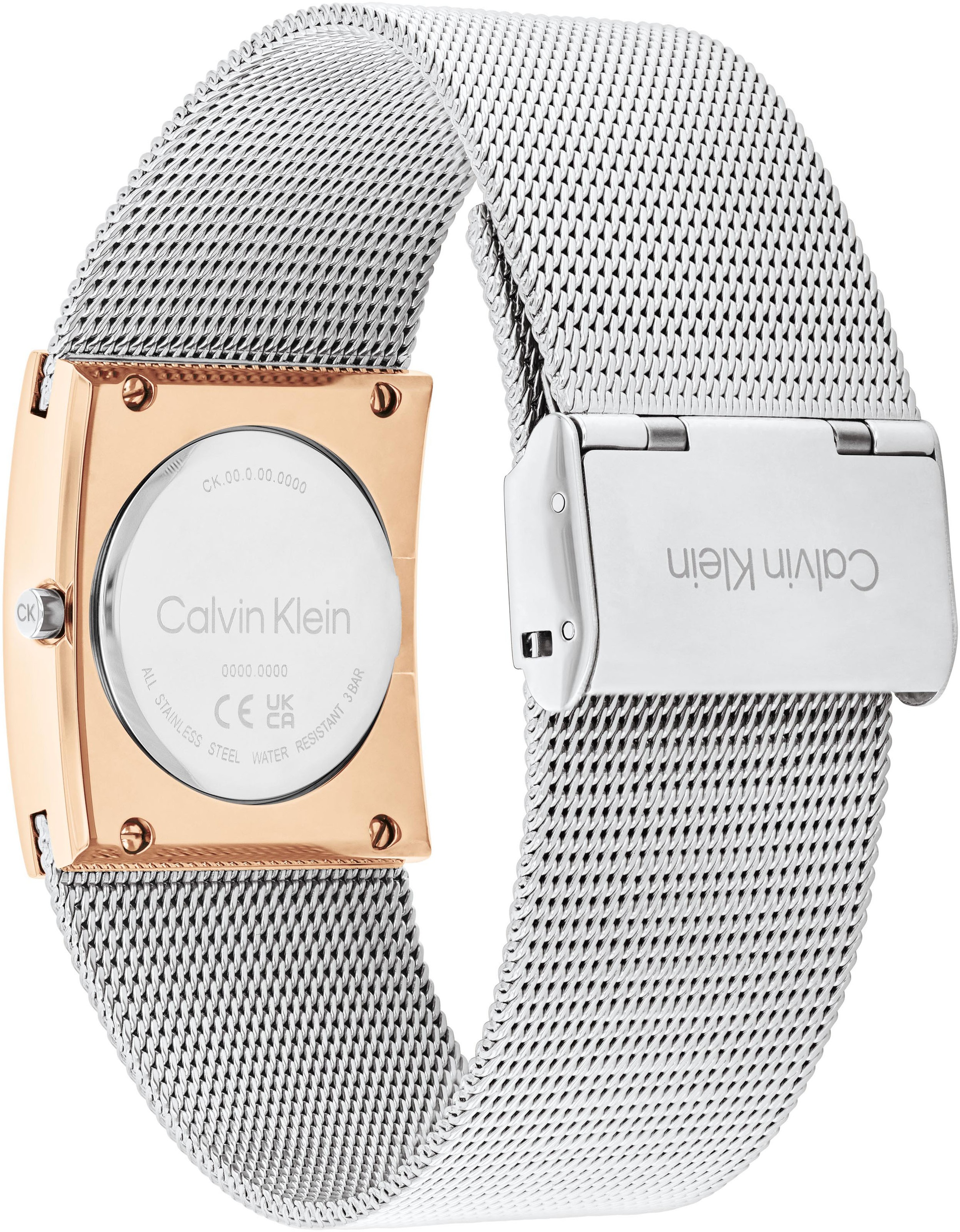 Calvin Klein Quarzuhr »CK PULSE 26 mm«, Armbanduhr, Damenuhr, analog, Edelstahlarmband
