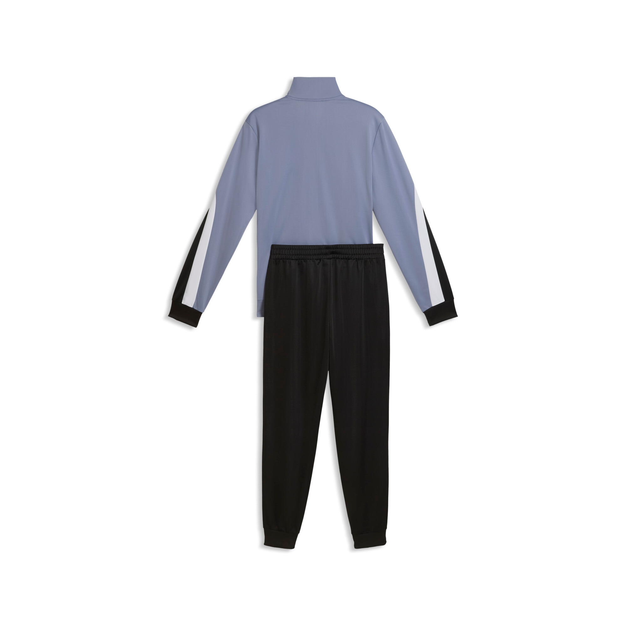 PUMA Trainingsanzug »ESS BLOCK POLY SUIT« 2 tlg. ohne Kapuze, Regular Fit, pflegeleicht