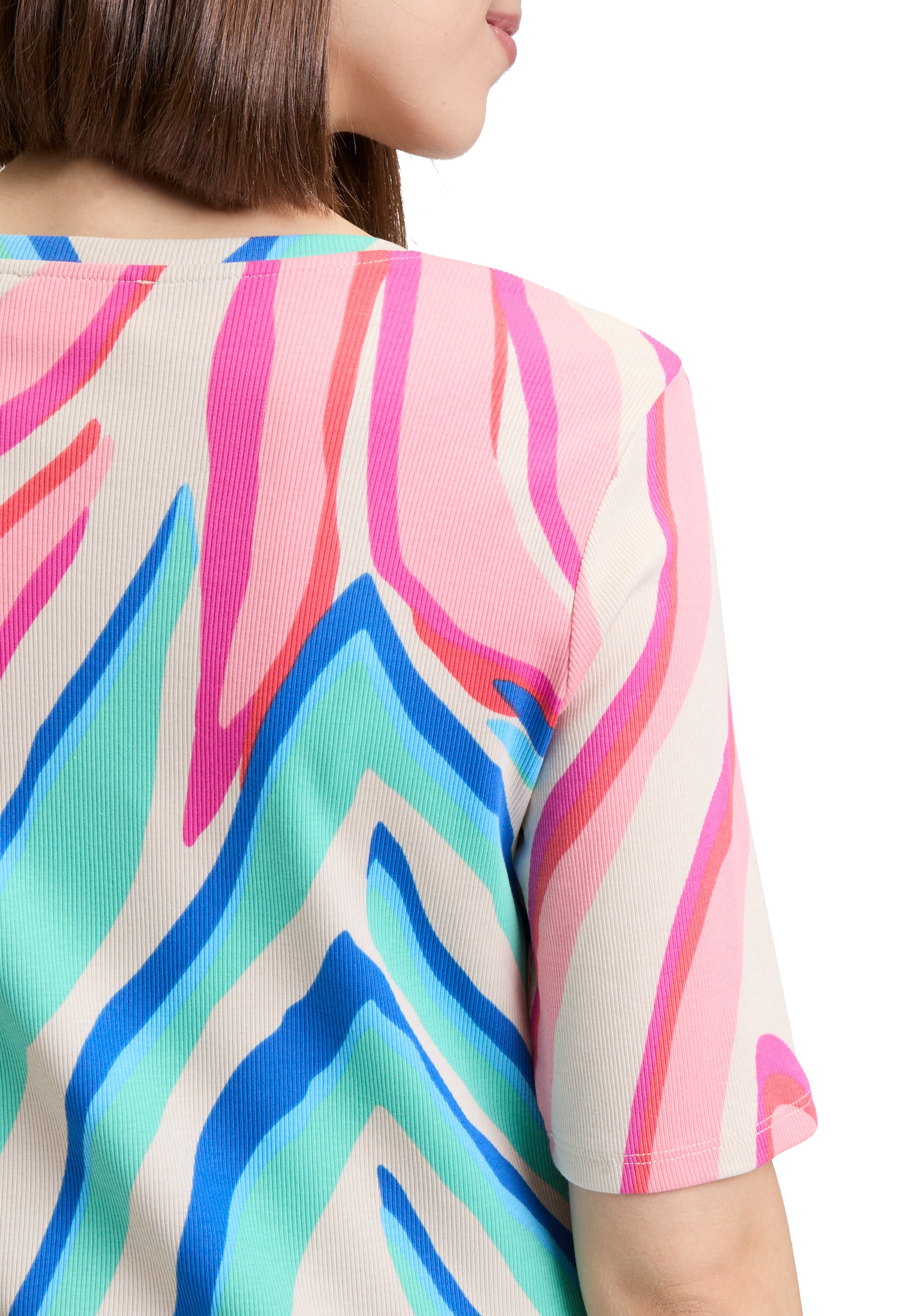 Betty Barclay T-Shirt »Basic Shirt mit Rippenstruktur«