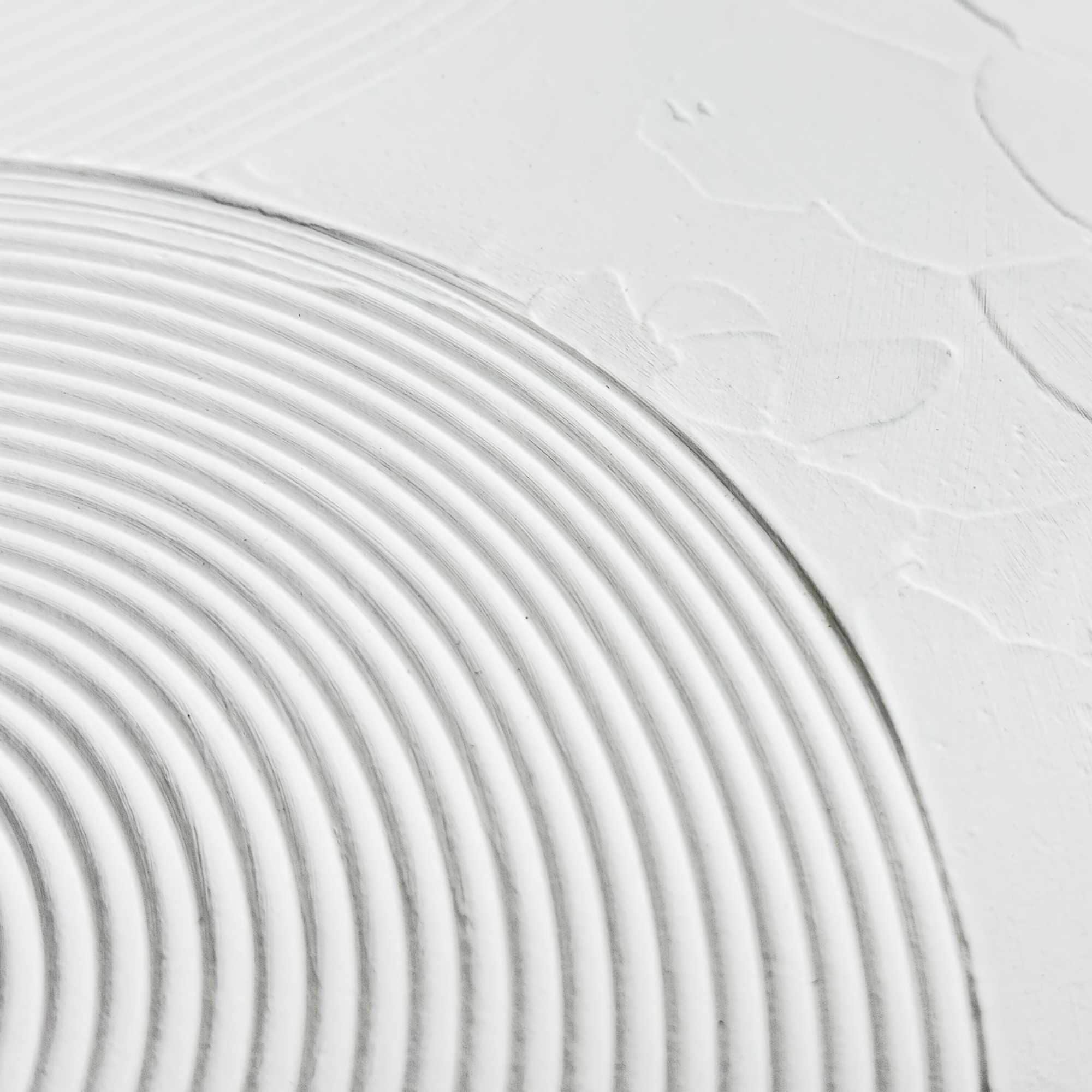 Reinders! Wandbild »Reliefbögen« Home Office - Weiß - MDF - Abstrakt - 30x40 cm