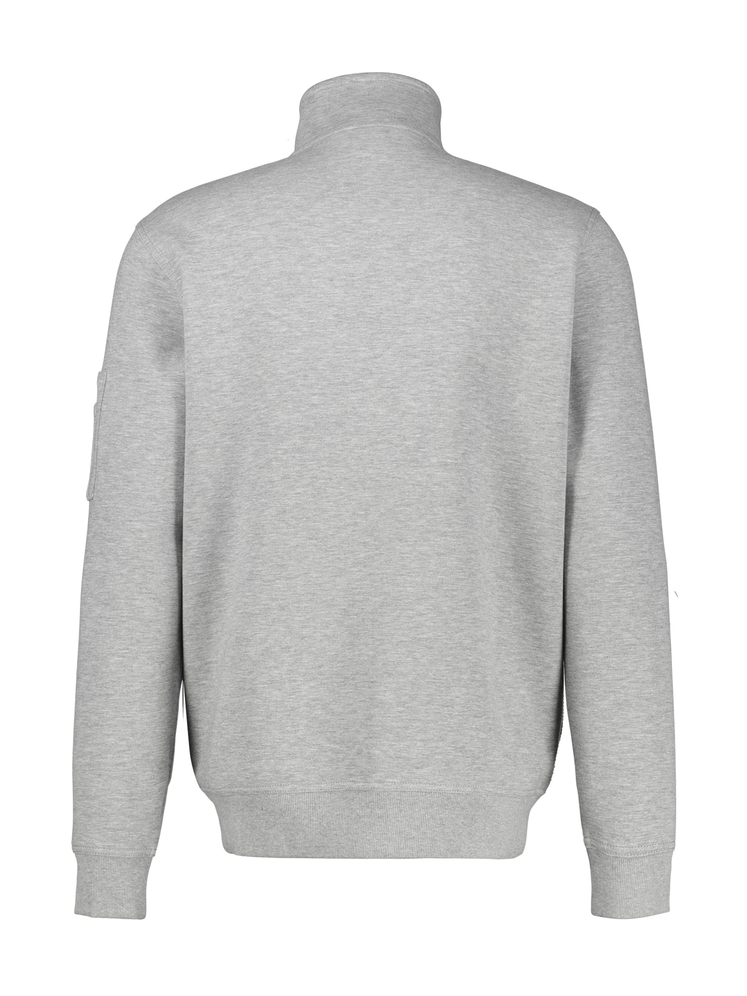 LERROS Sweatjacke mit Stehkragen und Reißverschluss