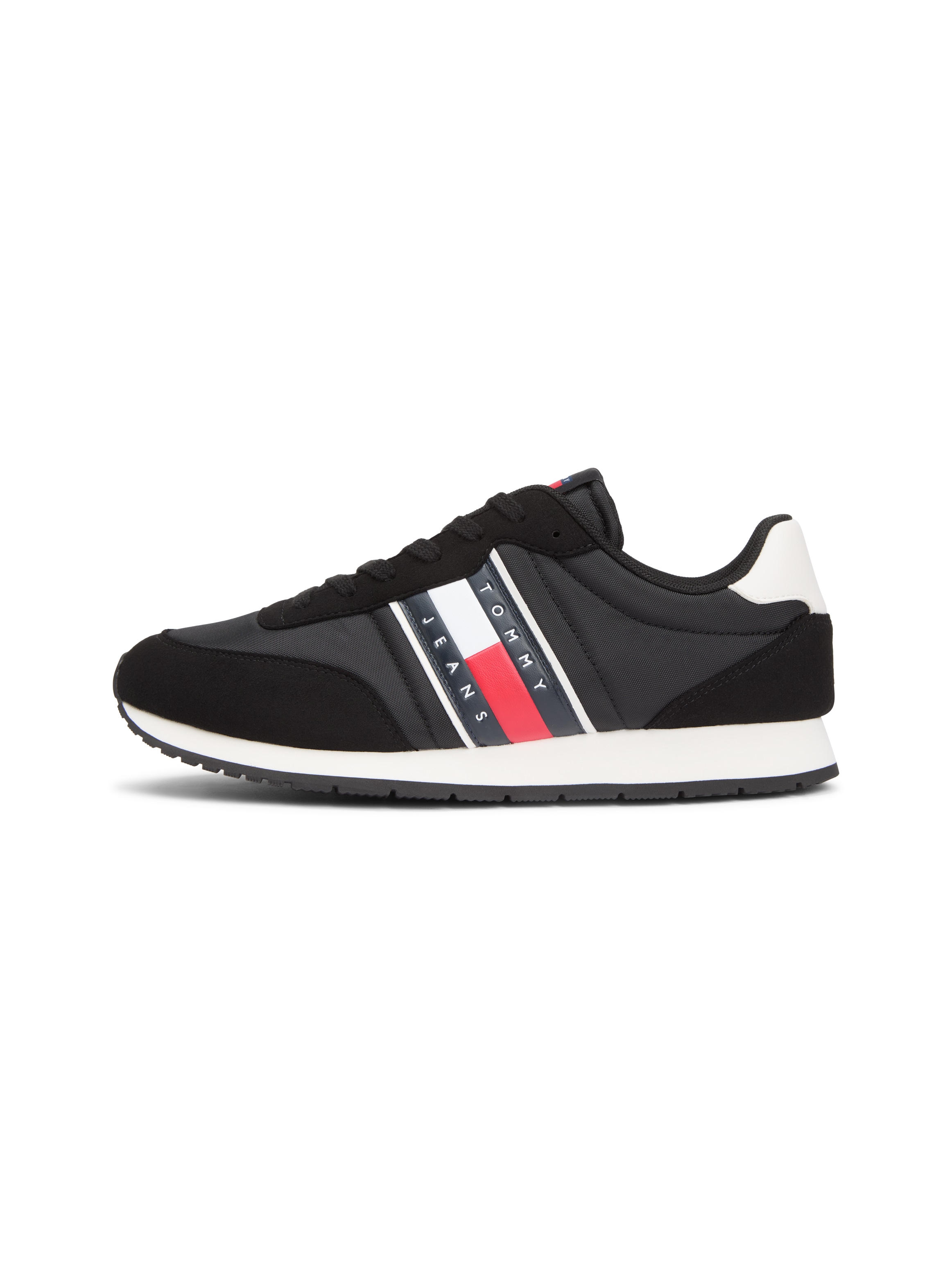 Tommy Jeans Sneaker »TJM  CLASSIC RUNNER«  Freizeitschuh, Halbschuh, Schnürer mit Kontrastbesätzen