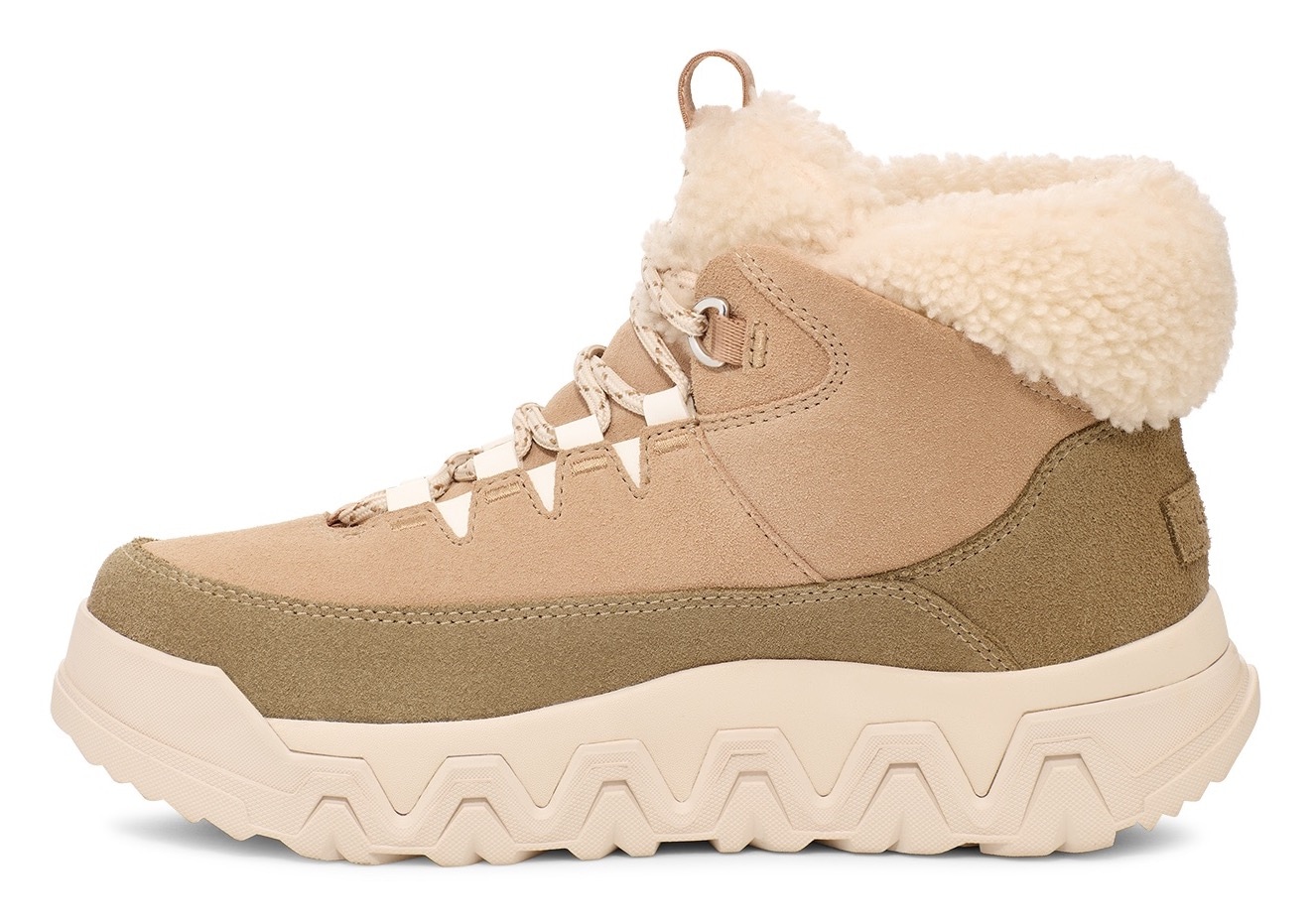 UGG Winterboots »TERRE TRAIL COZY LACE«, Plateaboots, Winterboots mit gepolstertem Schaftrand