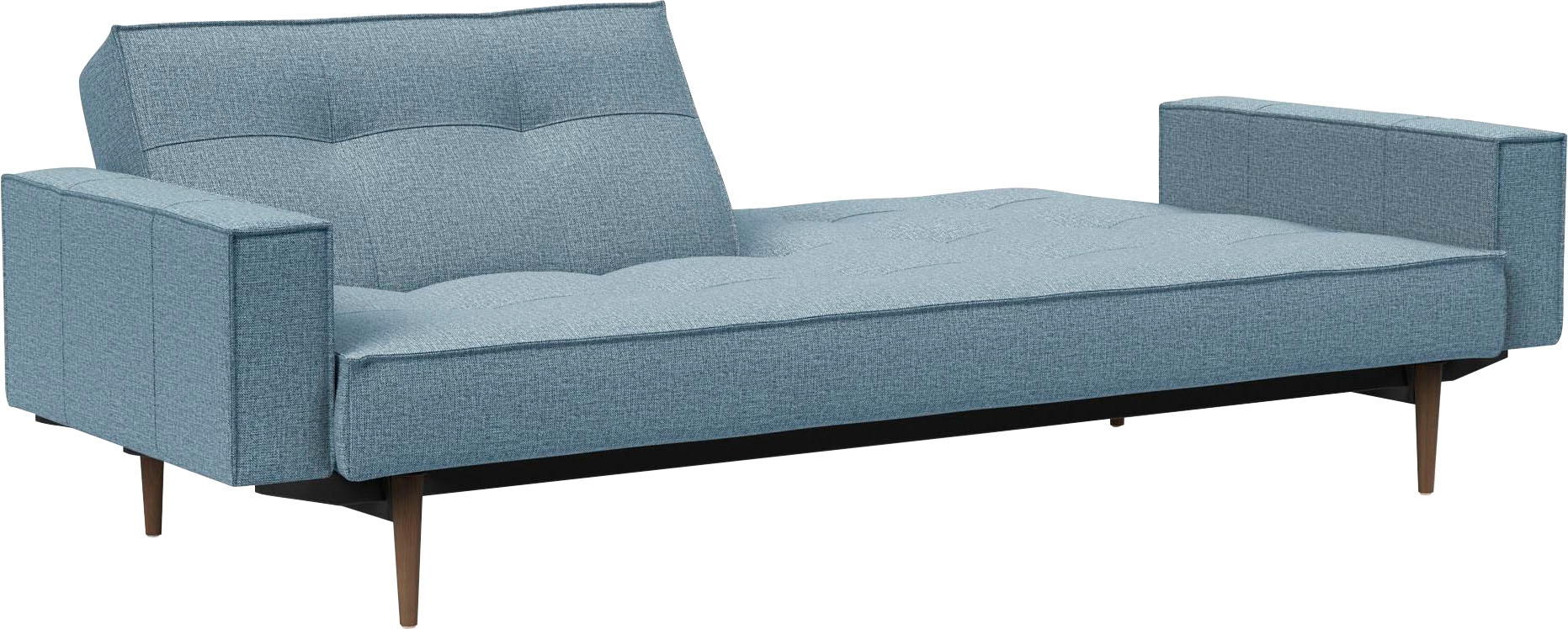 INNOVATION LIVING »Splitback«, kaufen und Beinen, skandinavischen online Armlehne Sofa Design ™ mit in dunklen Styletto
