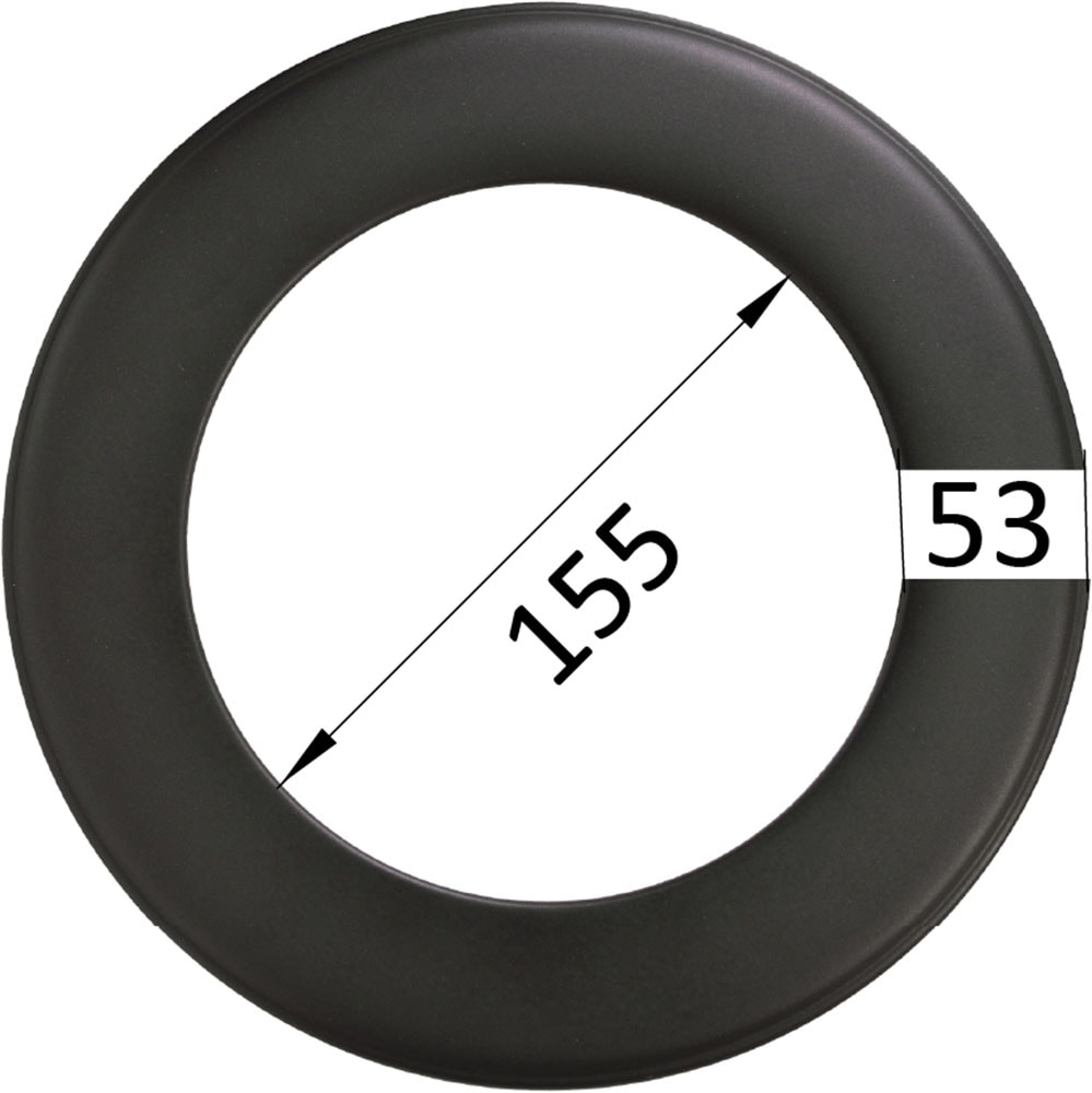 Hanseatic Ofenrohr »Rauchrohranschlußset, 150 mm ø, schwarz« 3 tlg.