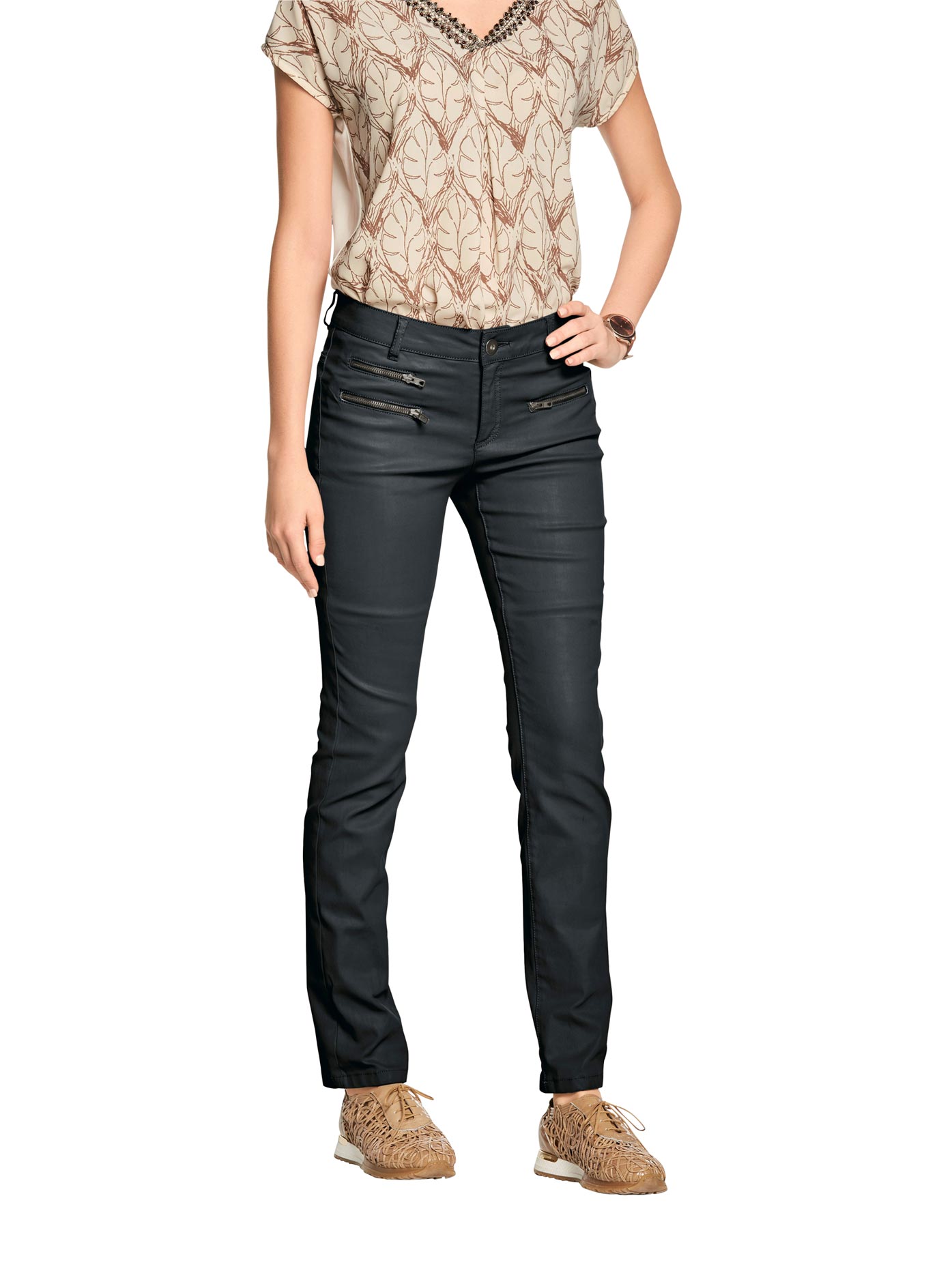 Röhrenjeans, (1 tlg.)