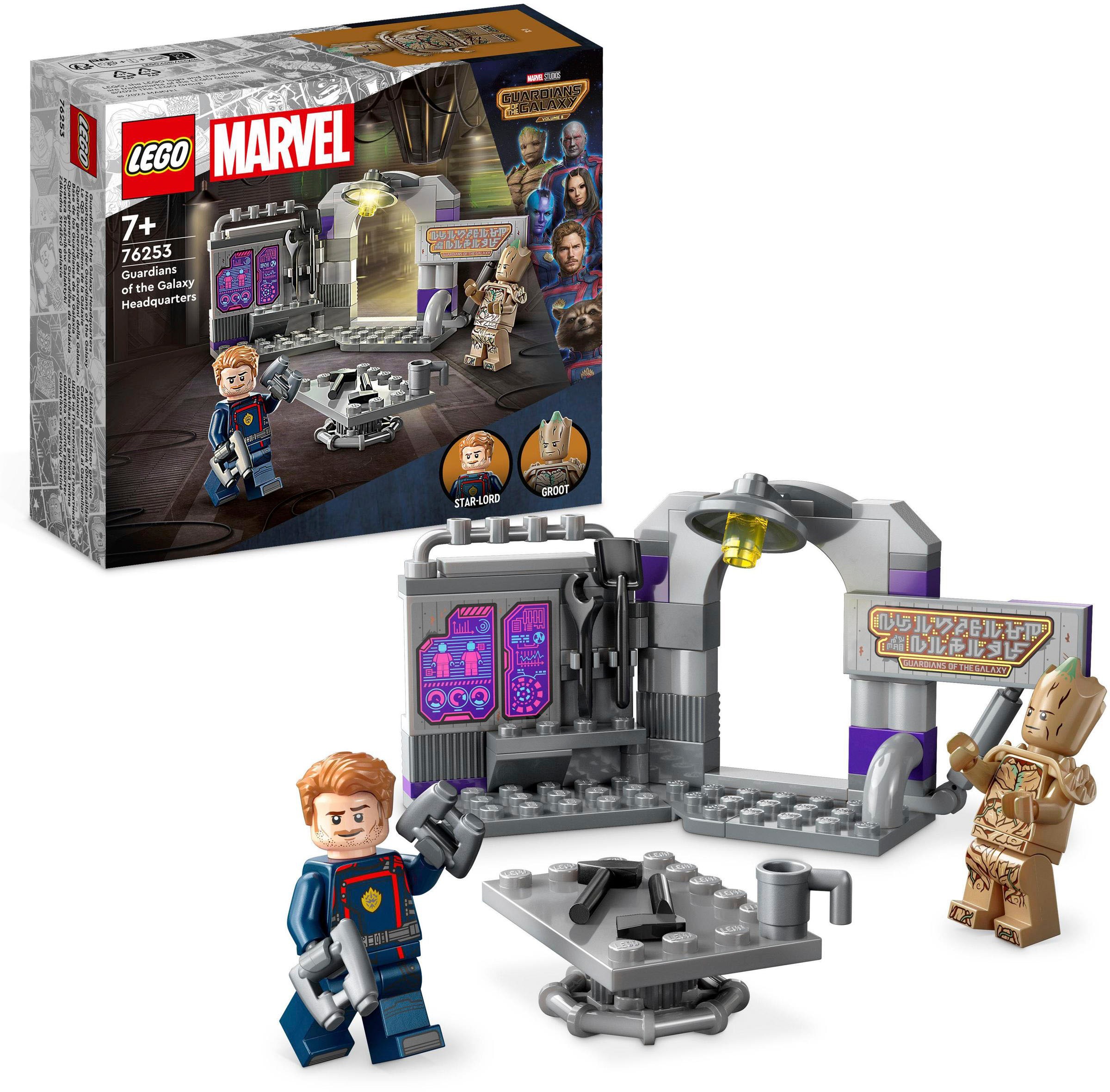 Konstruktionsspielsteine »Hauptquartier der Guardians of the Galaxy (76253), LEGO®...