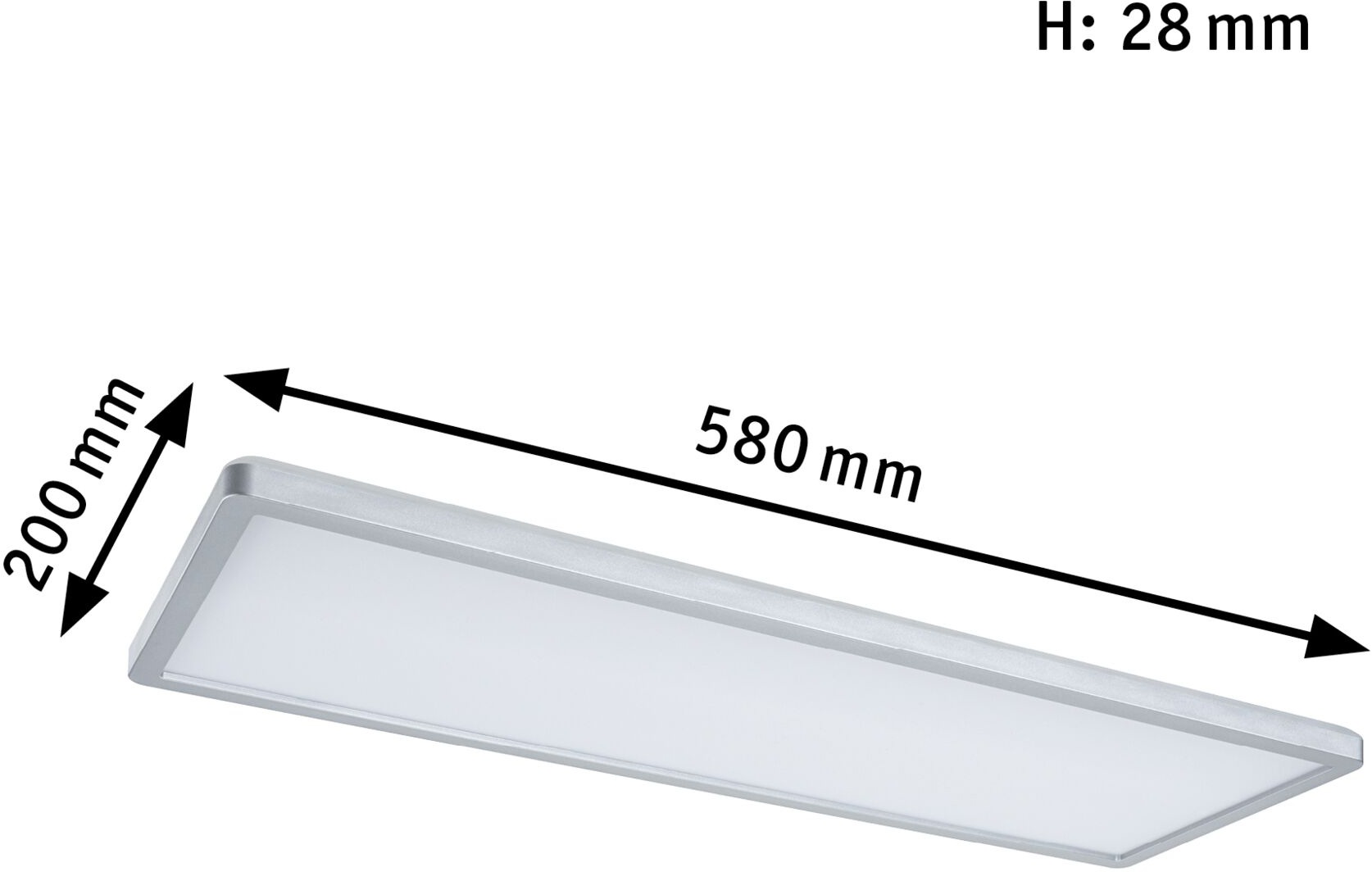 Paulmann LED Panel »Atria Shine«, 1 flammig