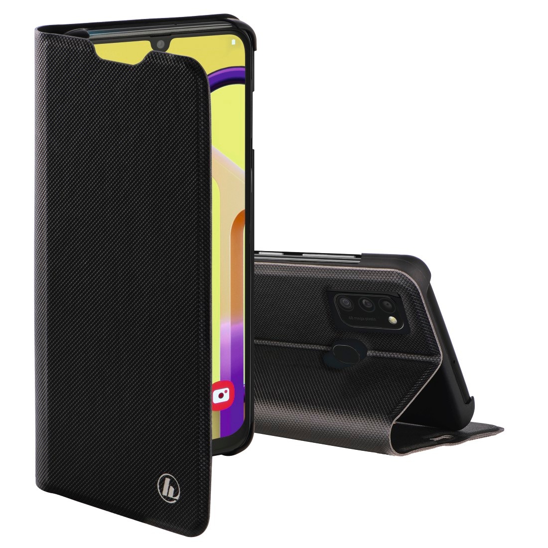 Hama Booklet Hülle Tasche für Samsung Galaxy M30s, Schwarz
