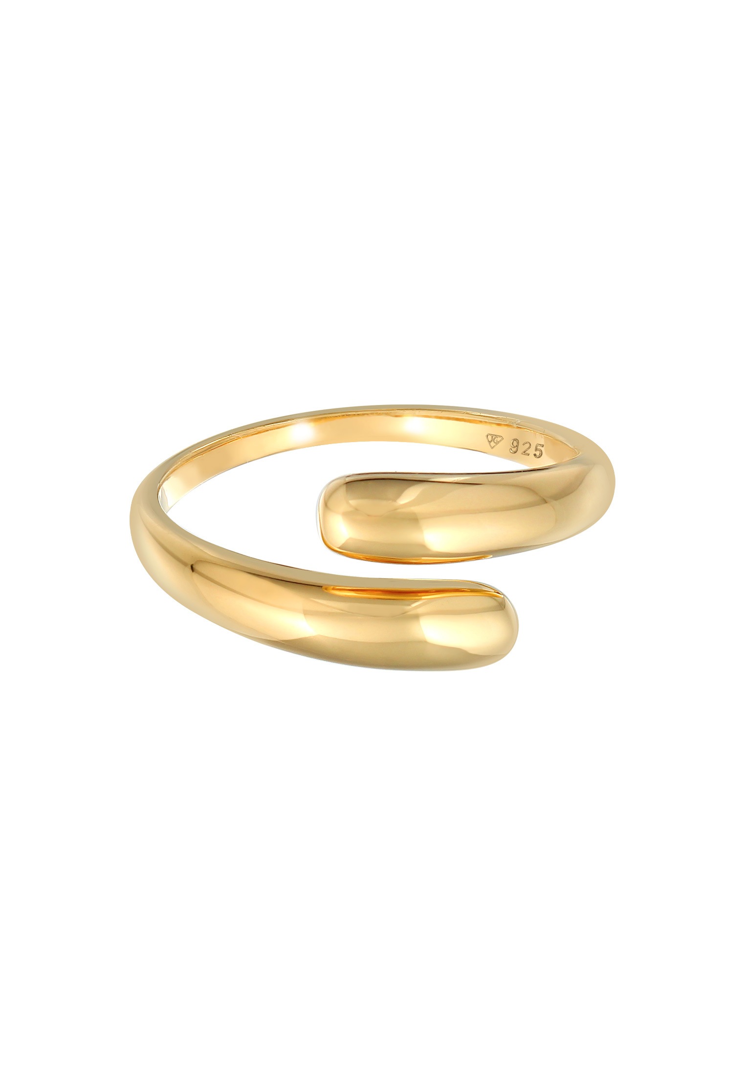 Elli Silberring »Ring Wickelring Zart Basic 925 Sterling Silber«