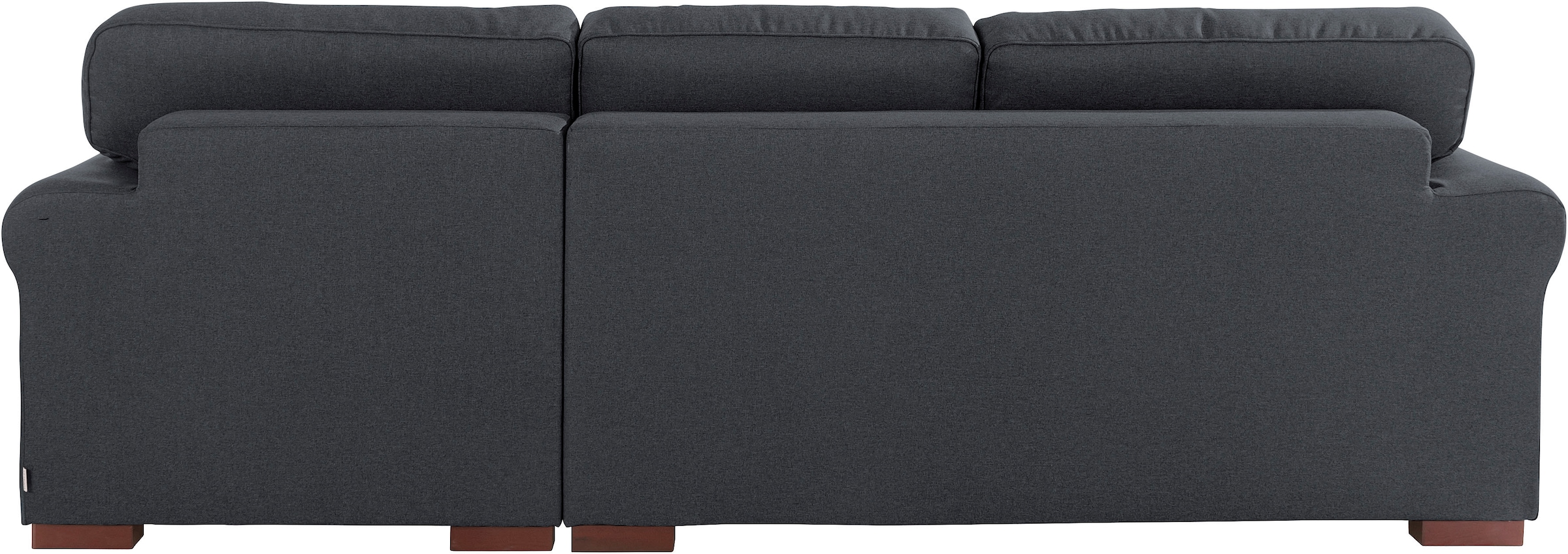 Home affaire Ecksofa »Broughton L-Form«, weicher Sitzkomfort, incl. 4 Zierkissen, Keder