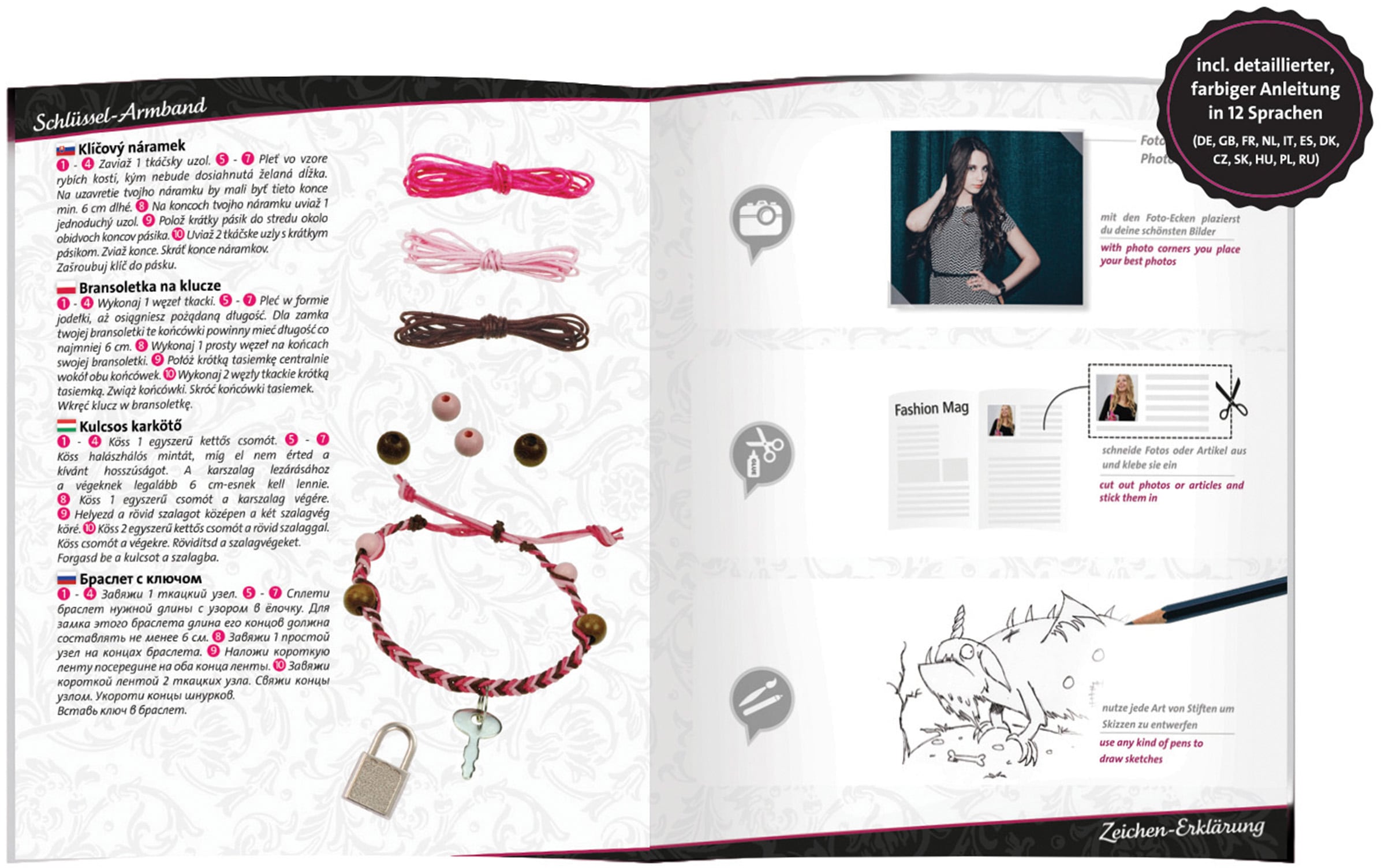 Lena® Kreativset »Scrapbook, groß«