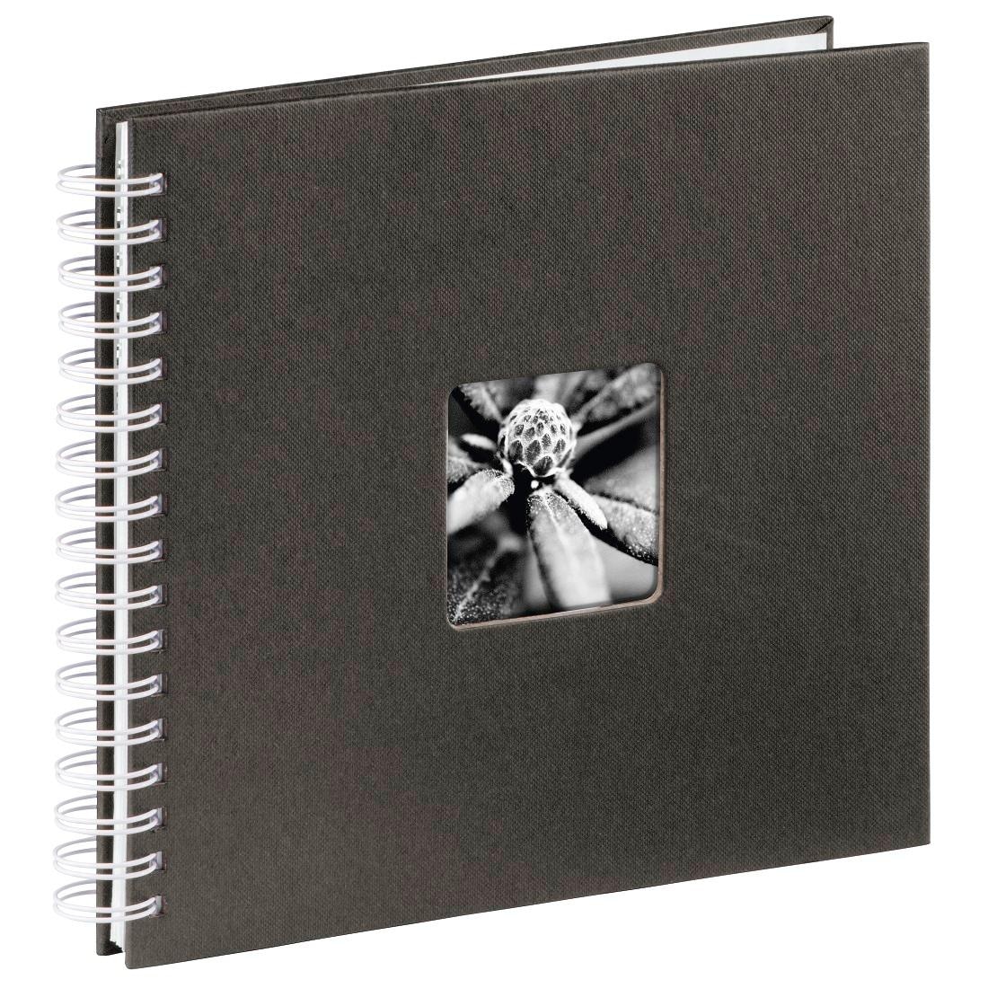 Hama Fotoalbum »Hama Spiral-Album "Fine Art", 28x24 cm, 50 weiße Seiten, Schwarz«