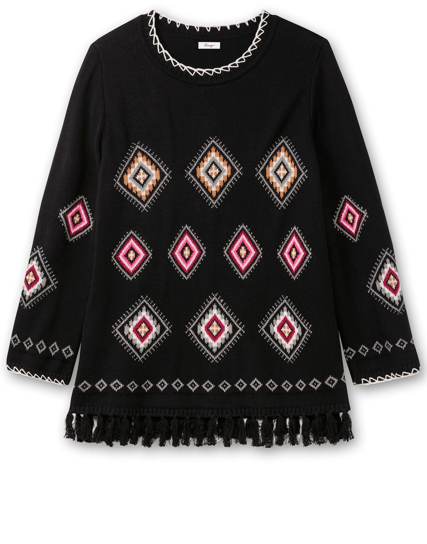 Sheego Strickpullover »Strickpullover«