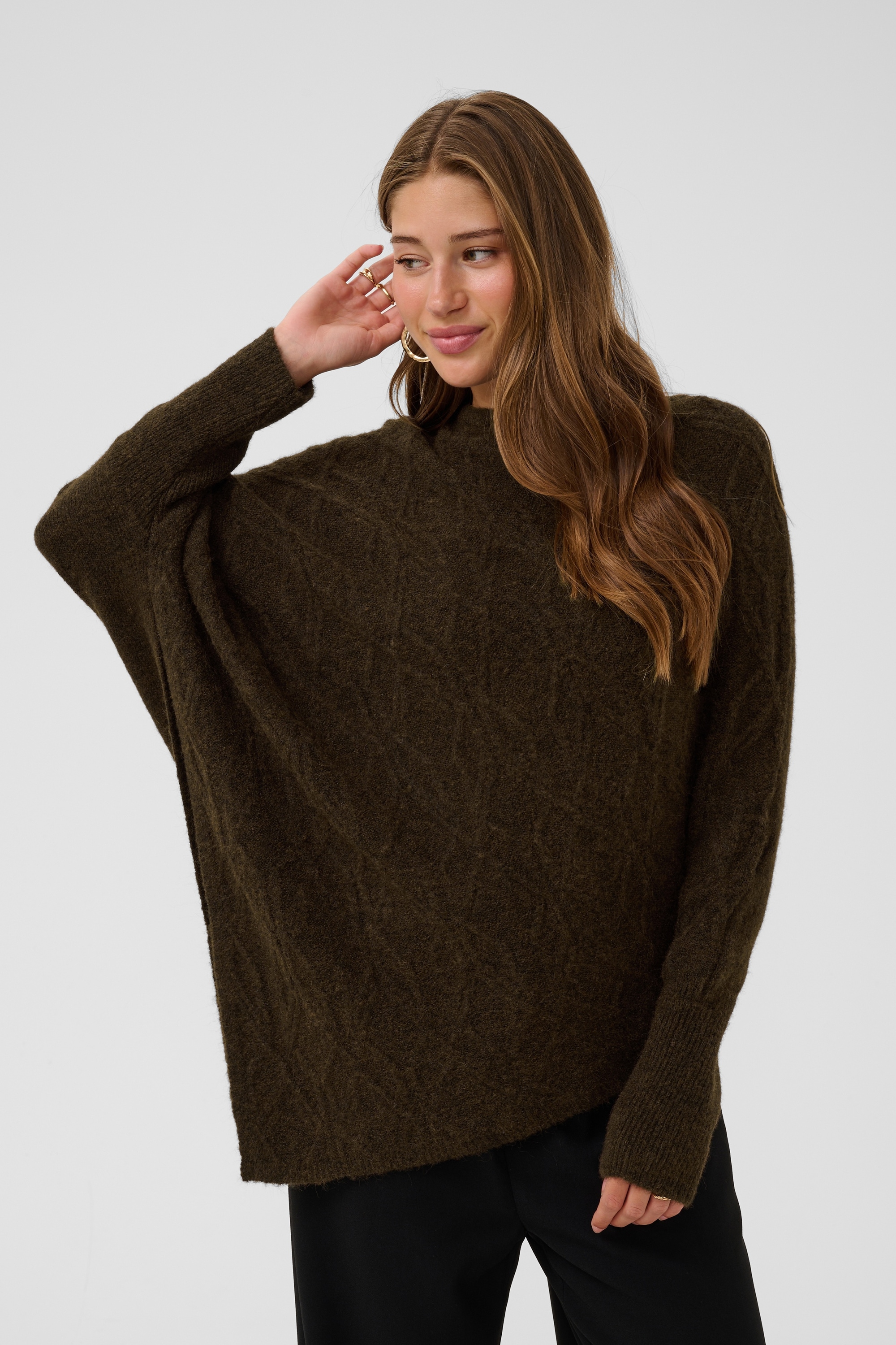 Cream Strickponcho »Damen Poncho CRElsie«