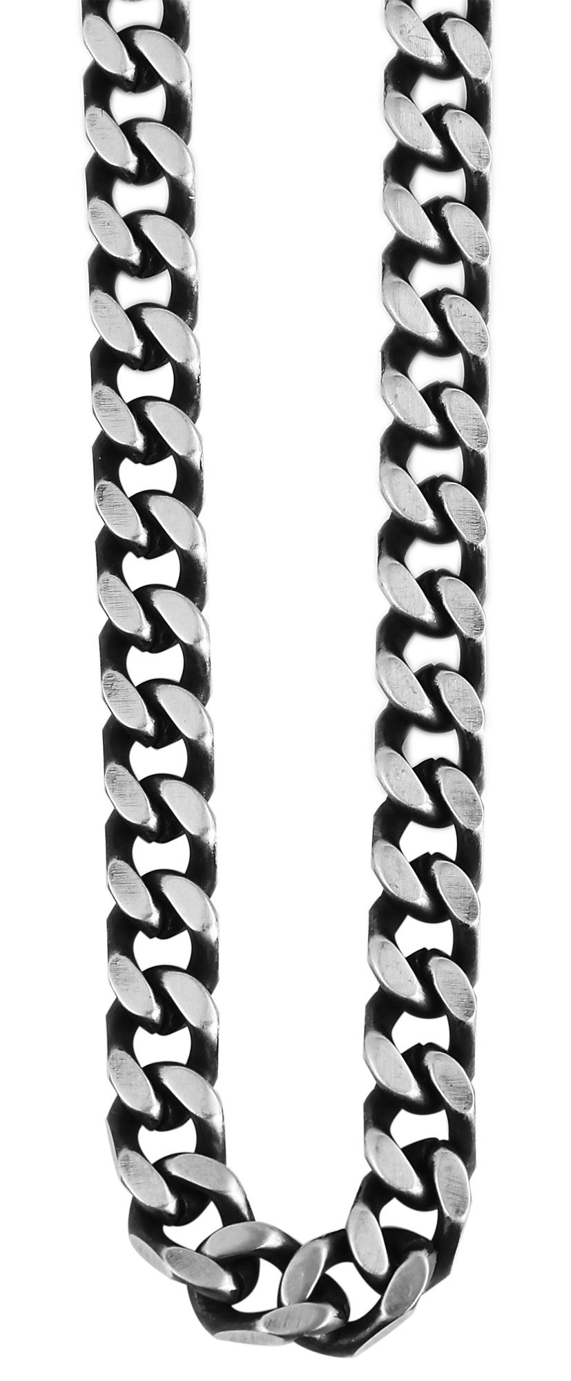 Adelia´s Gliederkette »Unisex Halskette aus Edelstahl 50 cm«