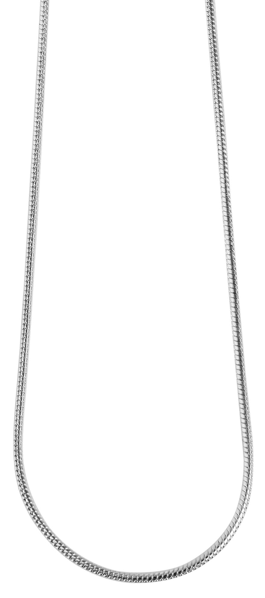Adelia´s Schlangenkette »Unisex Halskette ¿ Schlangenkette aus Edelstahl 60 cm«