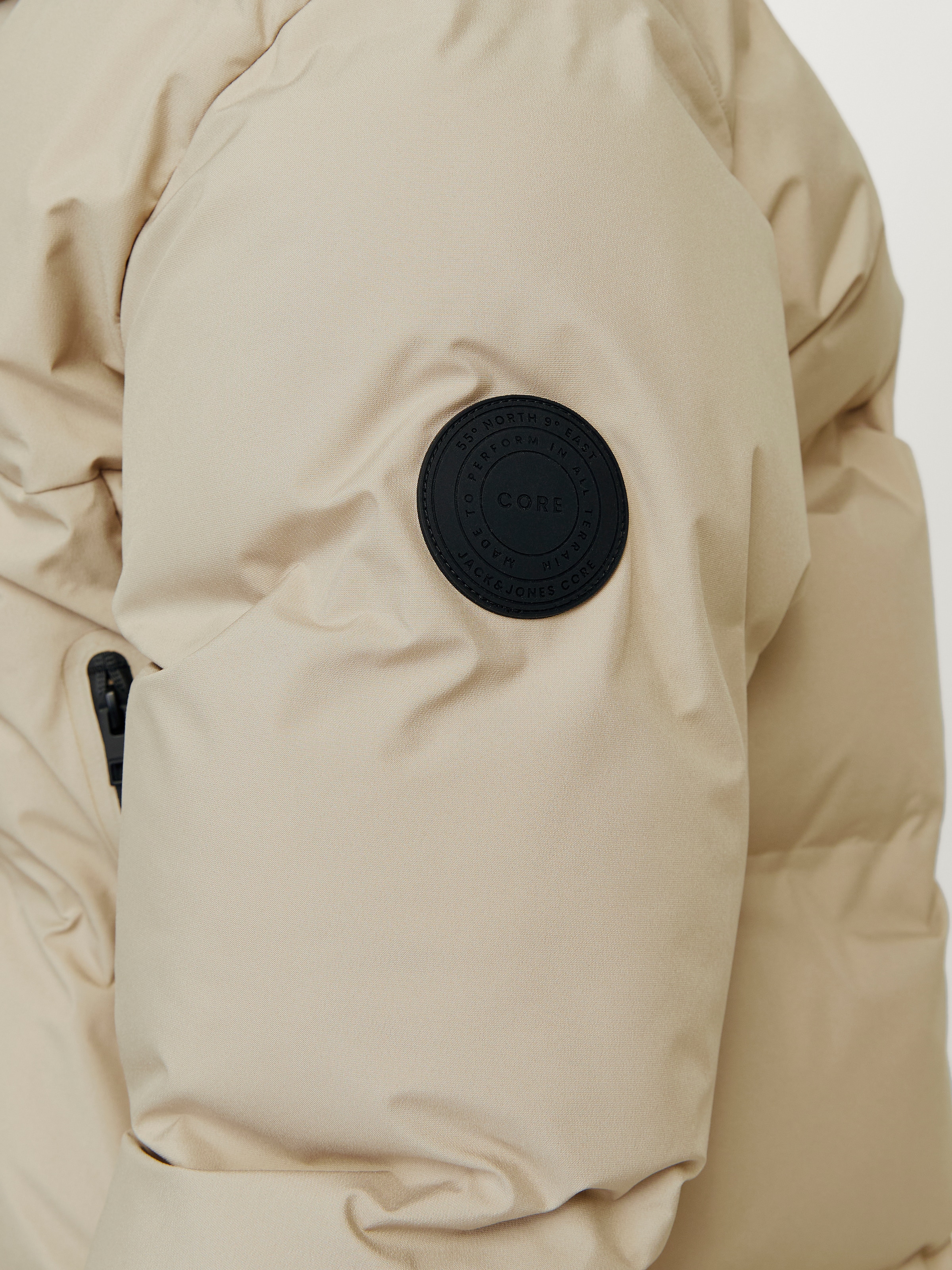 Jack & Jones Steppjacke »JCOALPHA PUFFER SN«, mit Kapuze