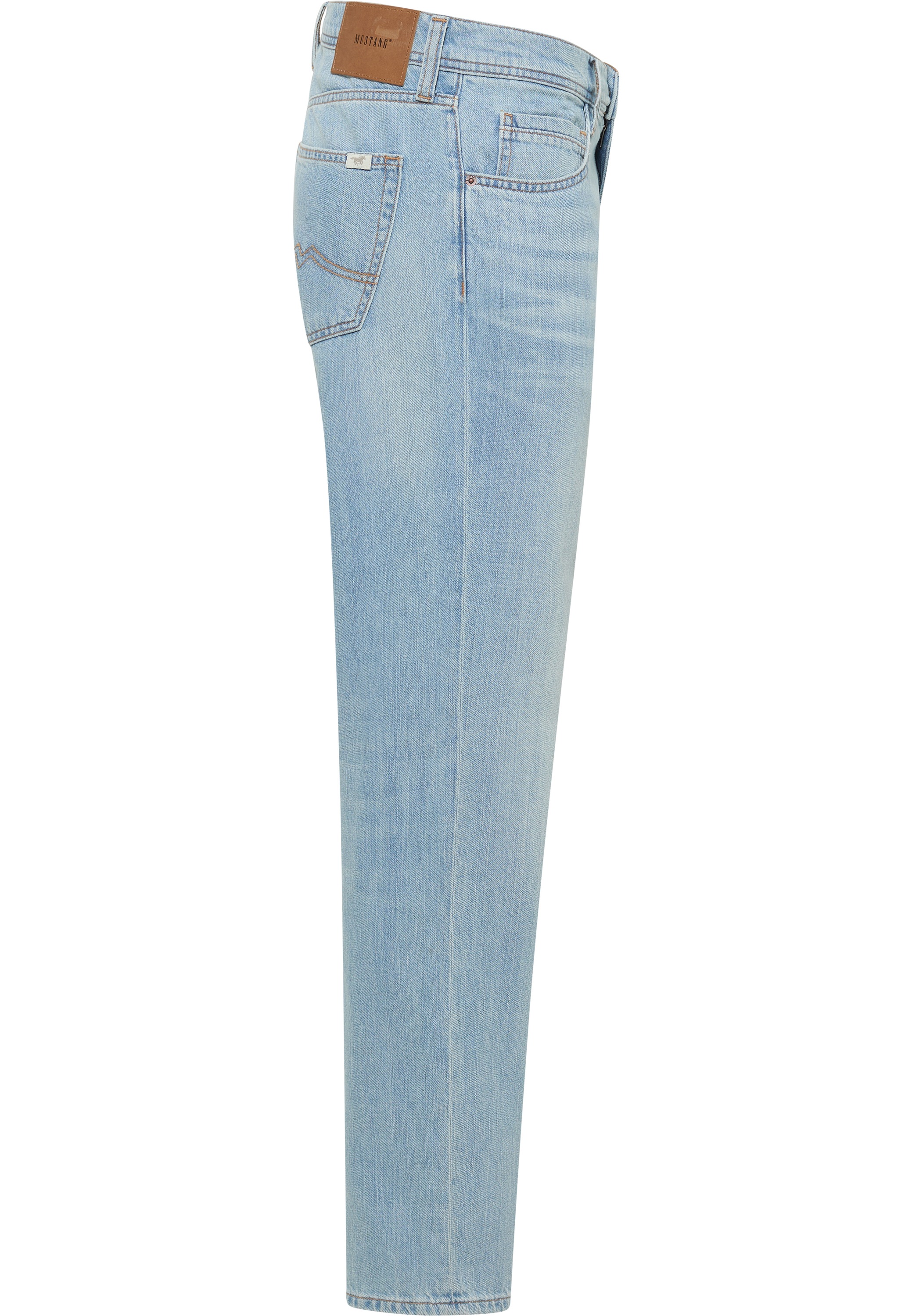 MUSTANG Straight-Jeans »Herren Style Denver Straight Linen«