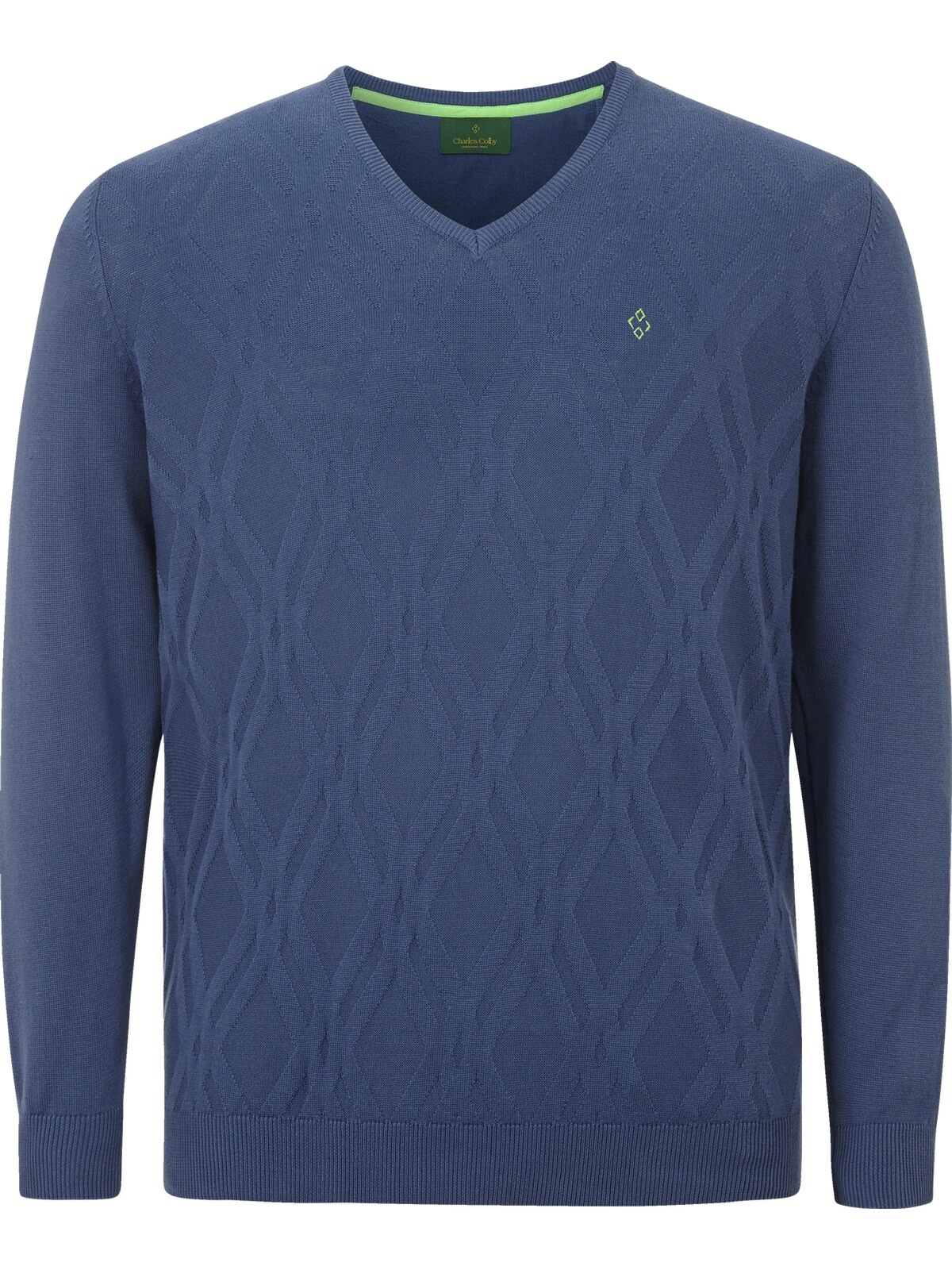 Charles Colby Rundhalspullover »Pullover EARL BUAN«