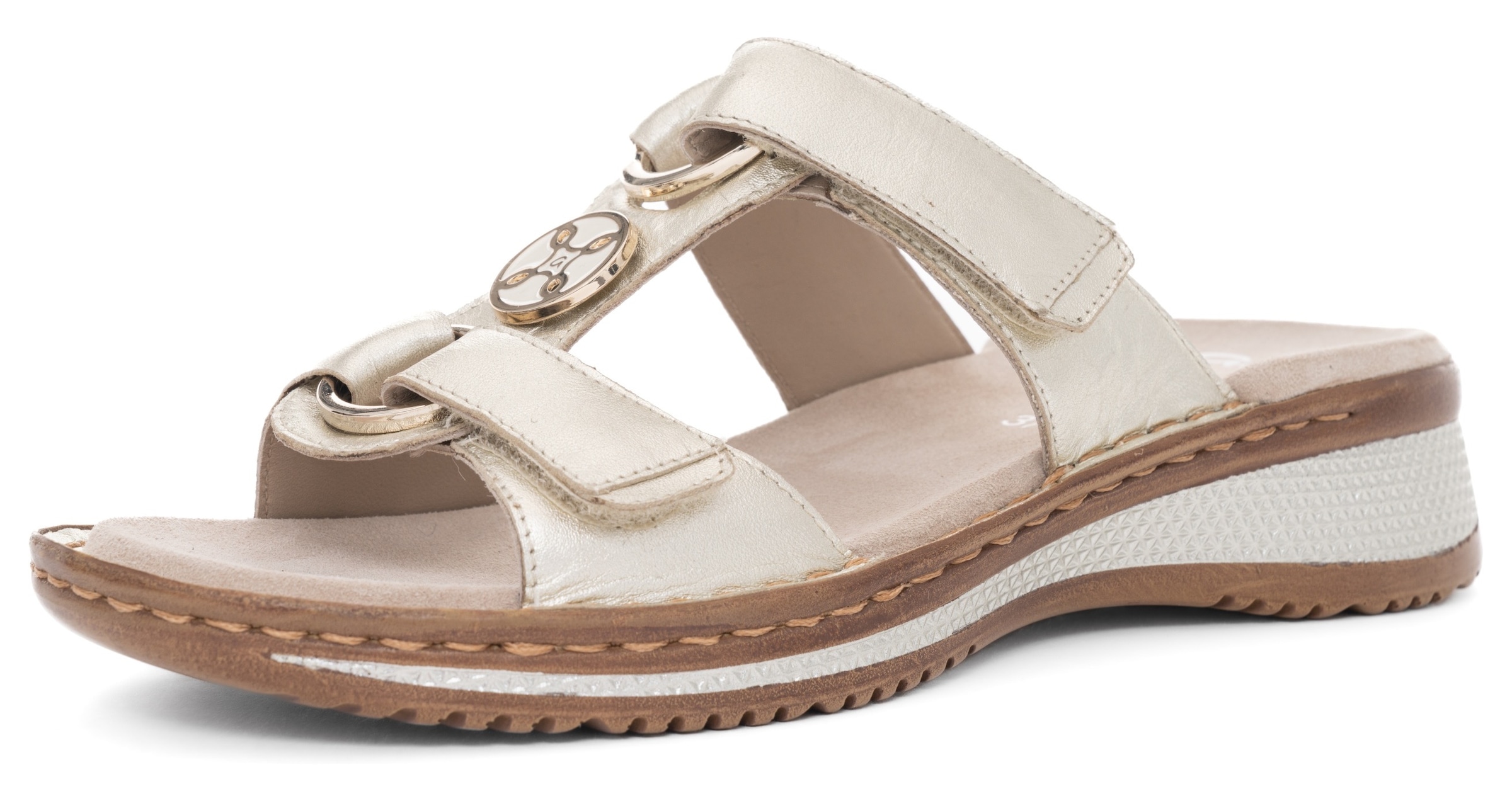 Ara Pantolette »HAWAII«, Sommerschuh, Sandale mit Keilabsatz