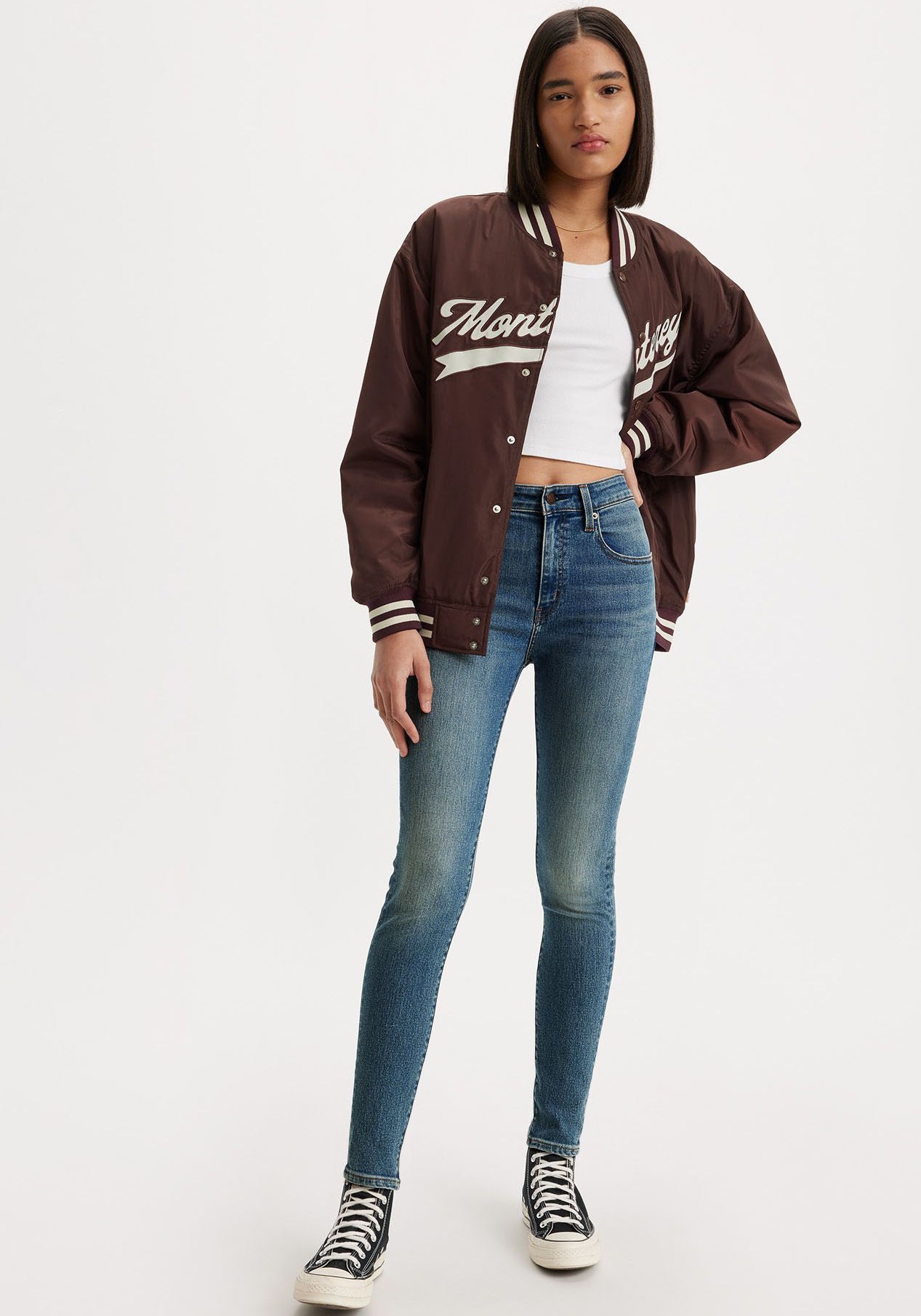 Levi's® Skinny-fit-Jeans »721 High rise skinny«, mit hohem Bund
