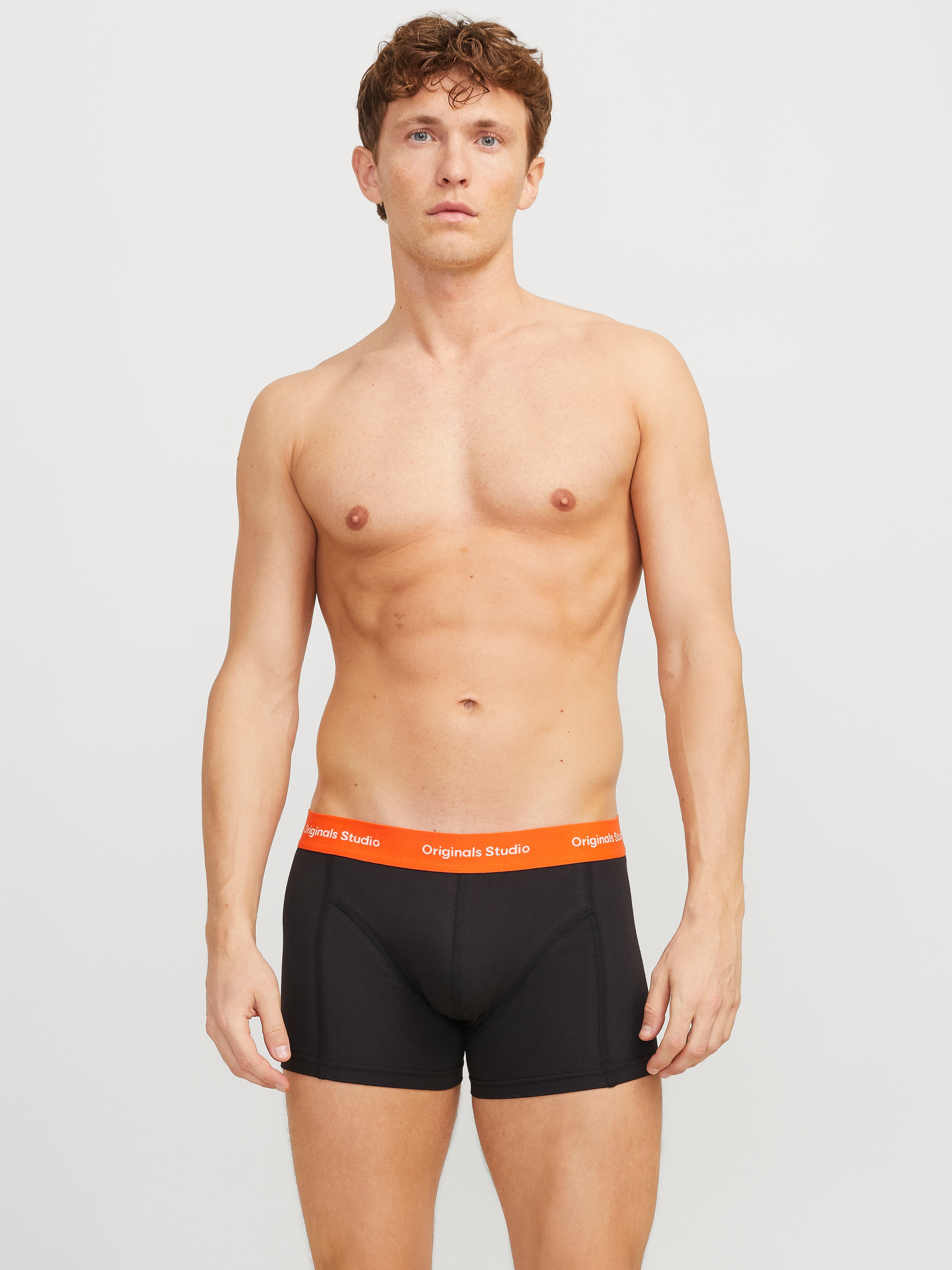 Jack & Jones Trunk »JACVESTERBRO SOLID TRUNKS 3 PACK NOOS«, (Packung, 3 St.)