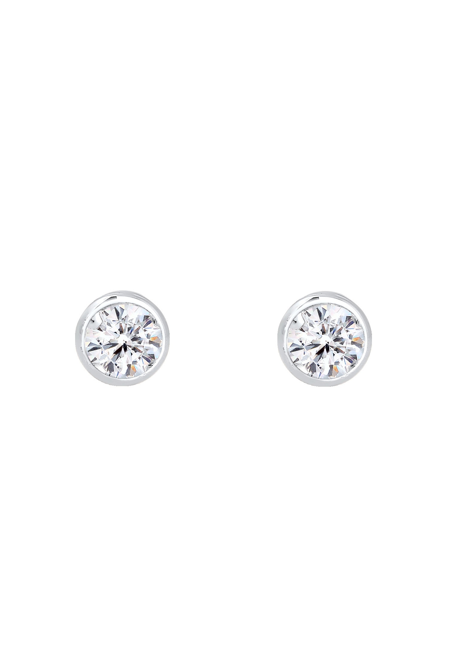 Elli Paar Ohrstecker »Ohrringe Stecker Kristalle Klassisch 925 Silber«