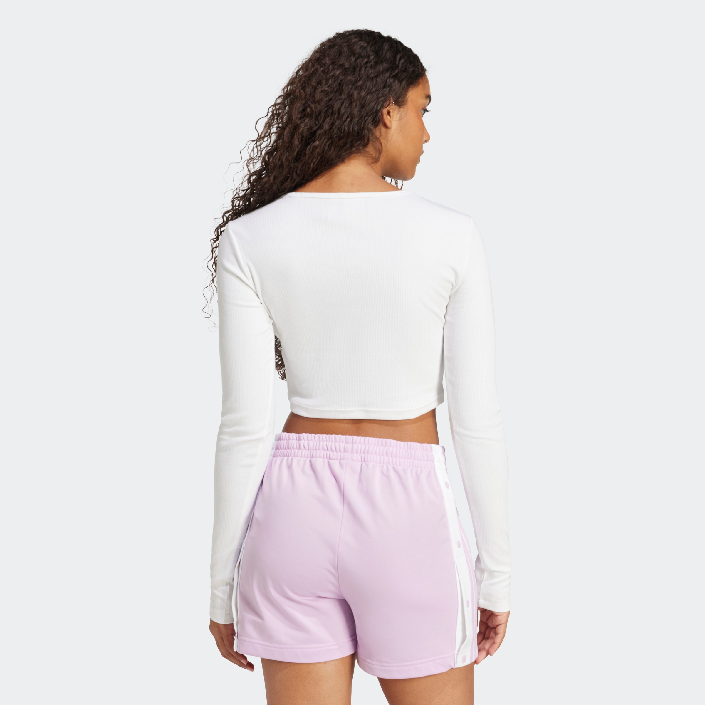 adidas Originals Langarmshirt »ESS CROP LS«