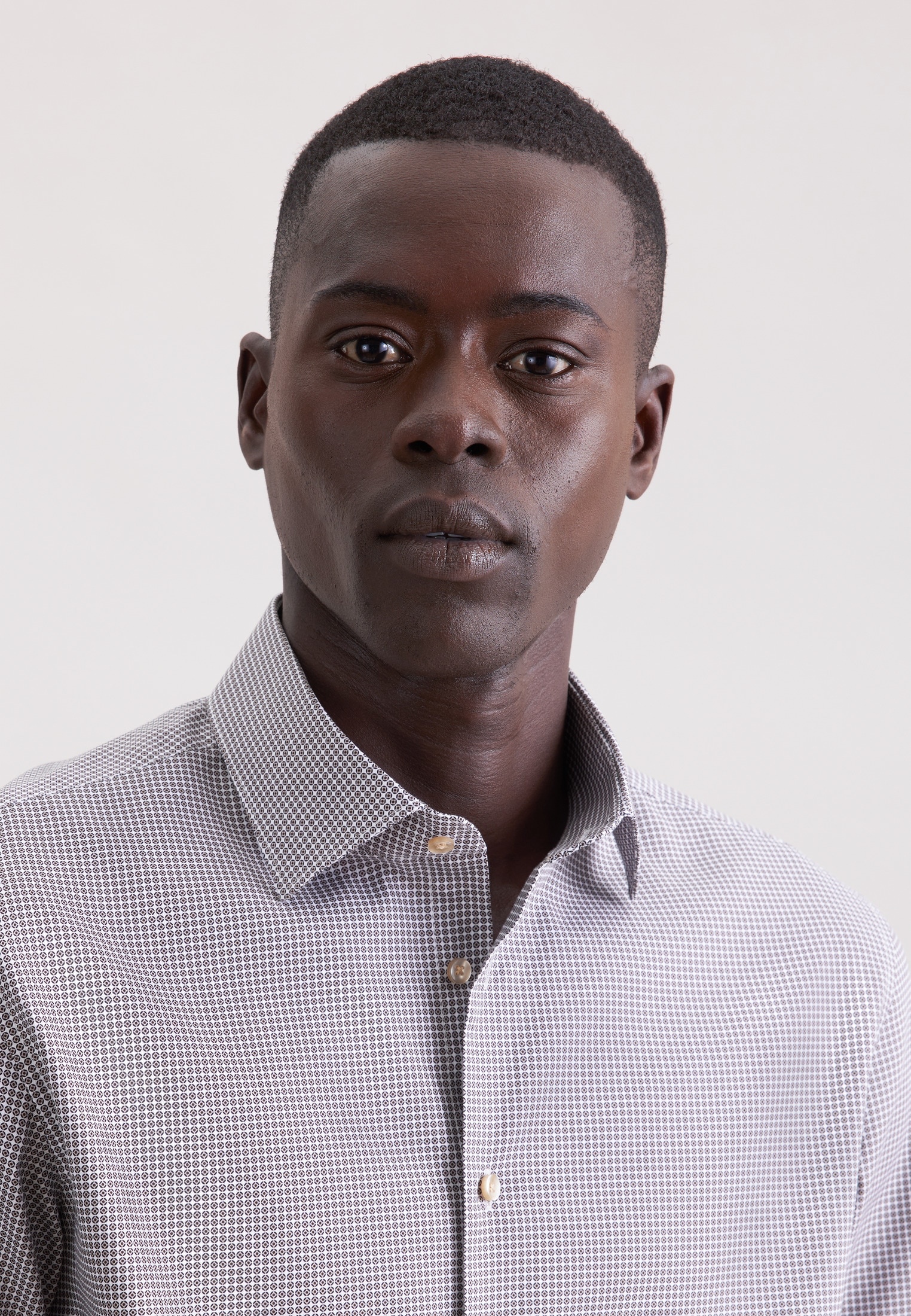 seidensticker Businesshemd »Schwarze Rose« Slim 1/1 Extra lang Kentkragen Druck