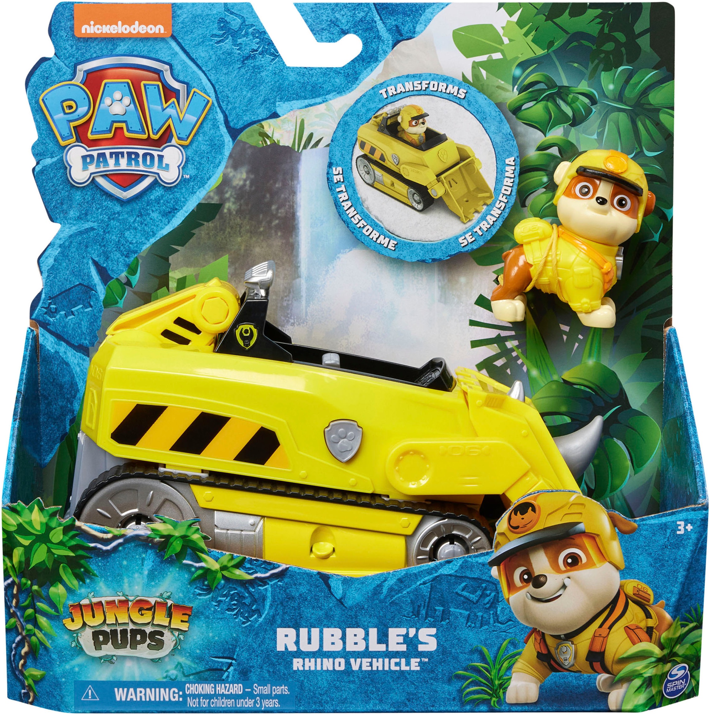 Spin Master Spielzeug-Auto »Paw Patrol - Jungle Pups - Themed Vehicles Solid Rubble«