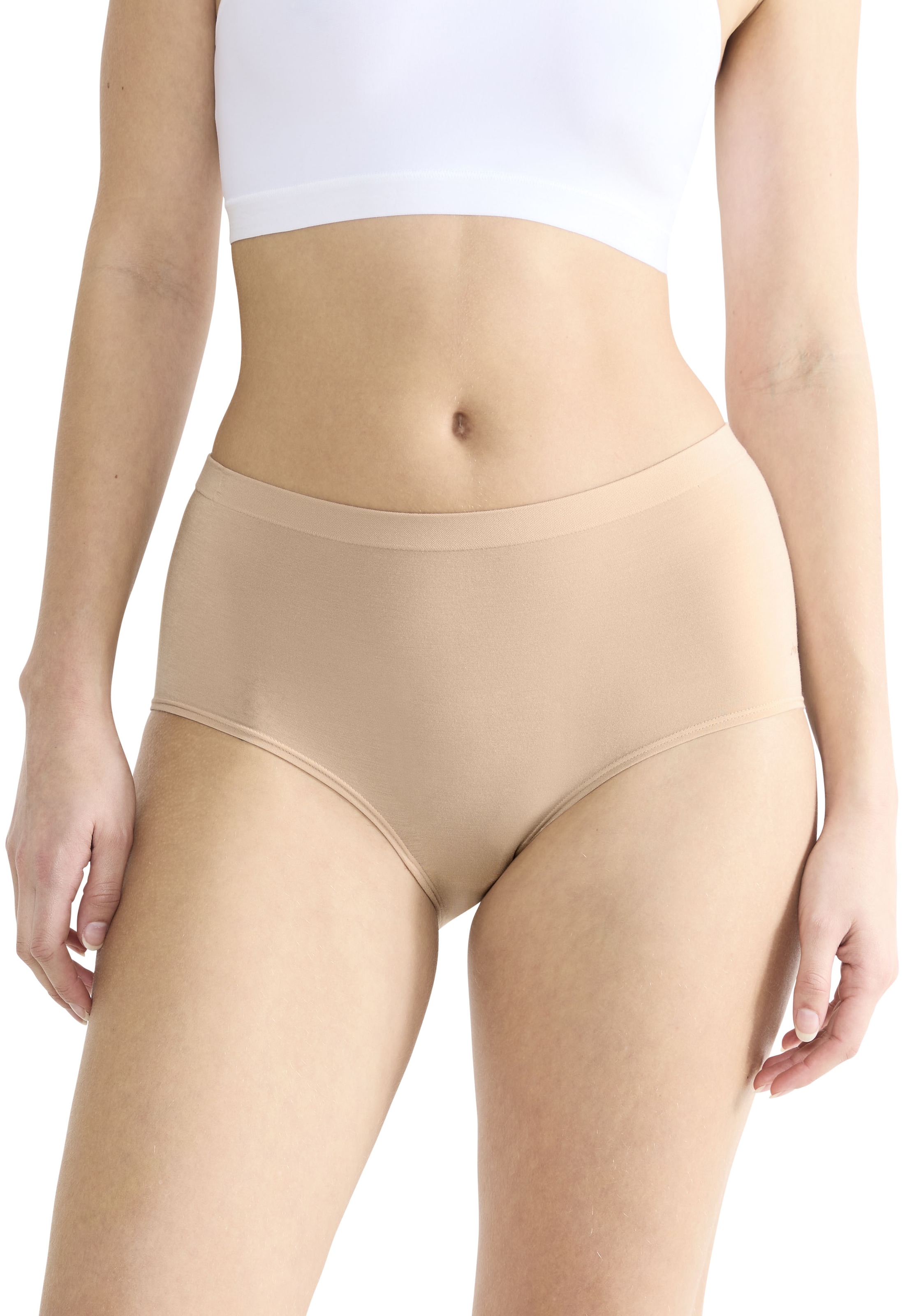 sloggi High-Waist-Slip »GO Sense«, (2er Pack), Santoni Rundstrick