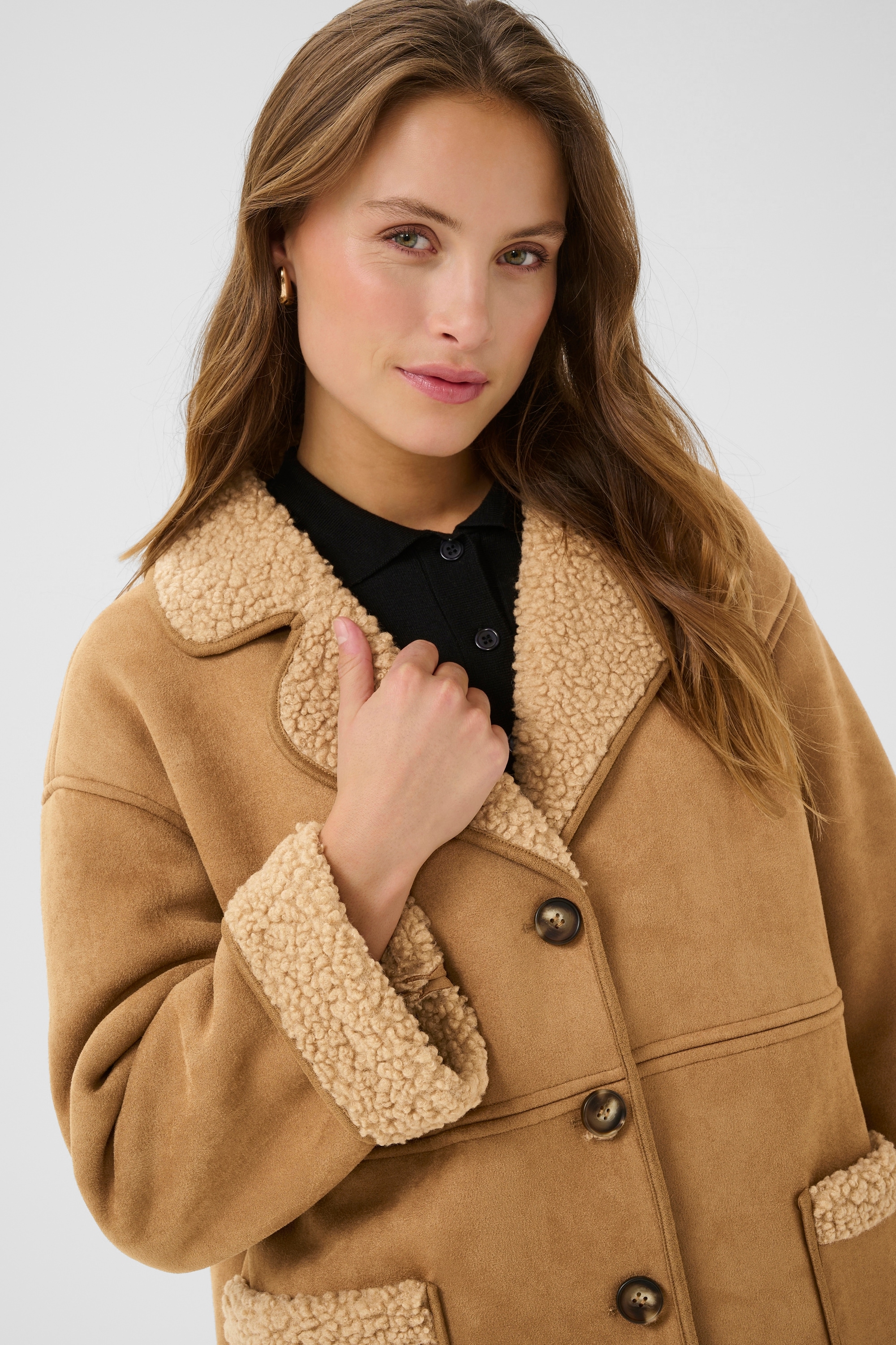 KAFFE Wintermantel »Jacke KAmarlie«