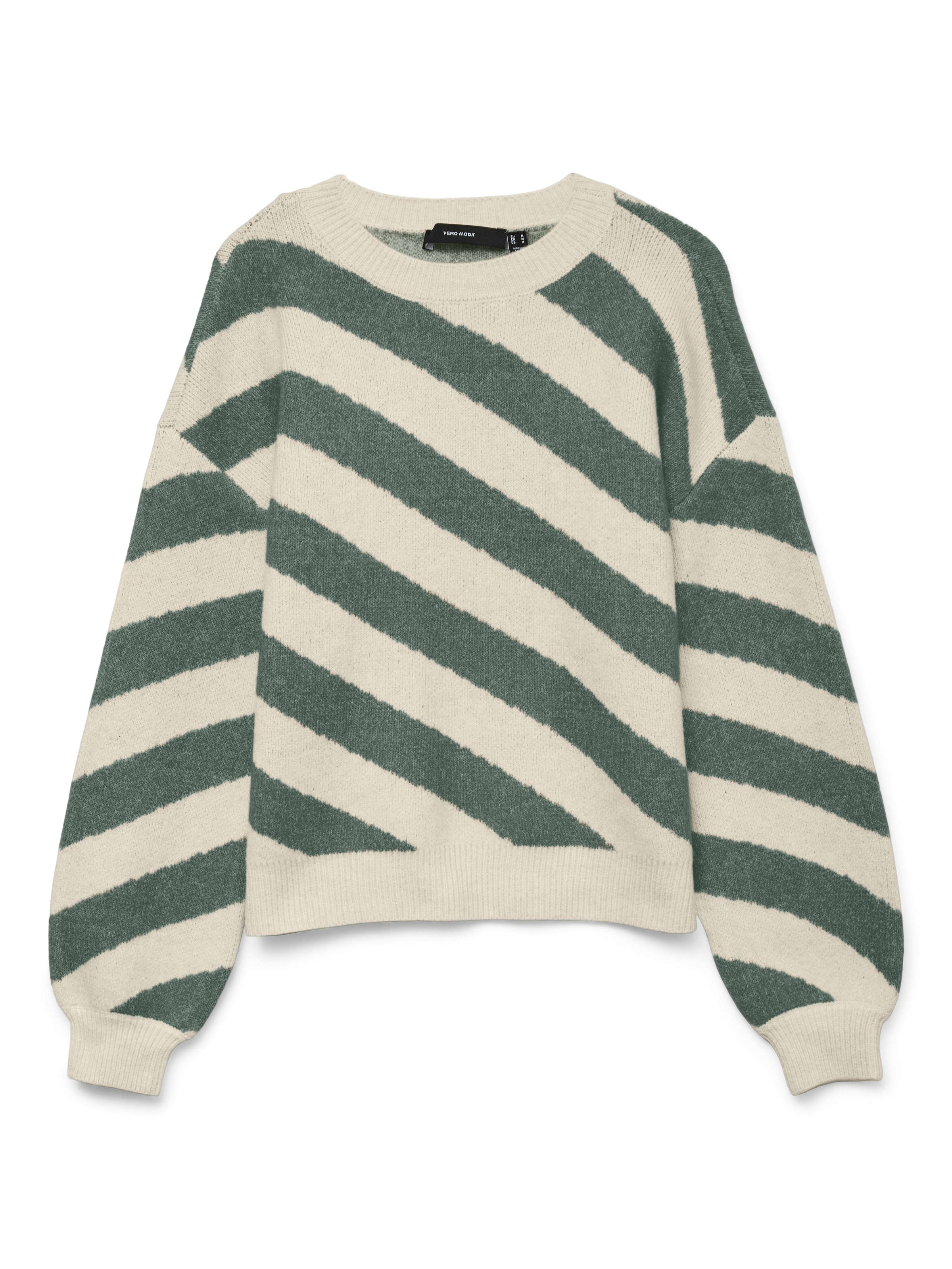Vero Moda Rundhalspullover »VMLARA LS O-NECK PULLOVER GA BOO REP«
