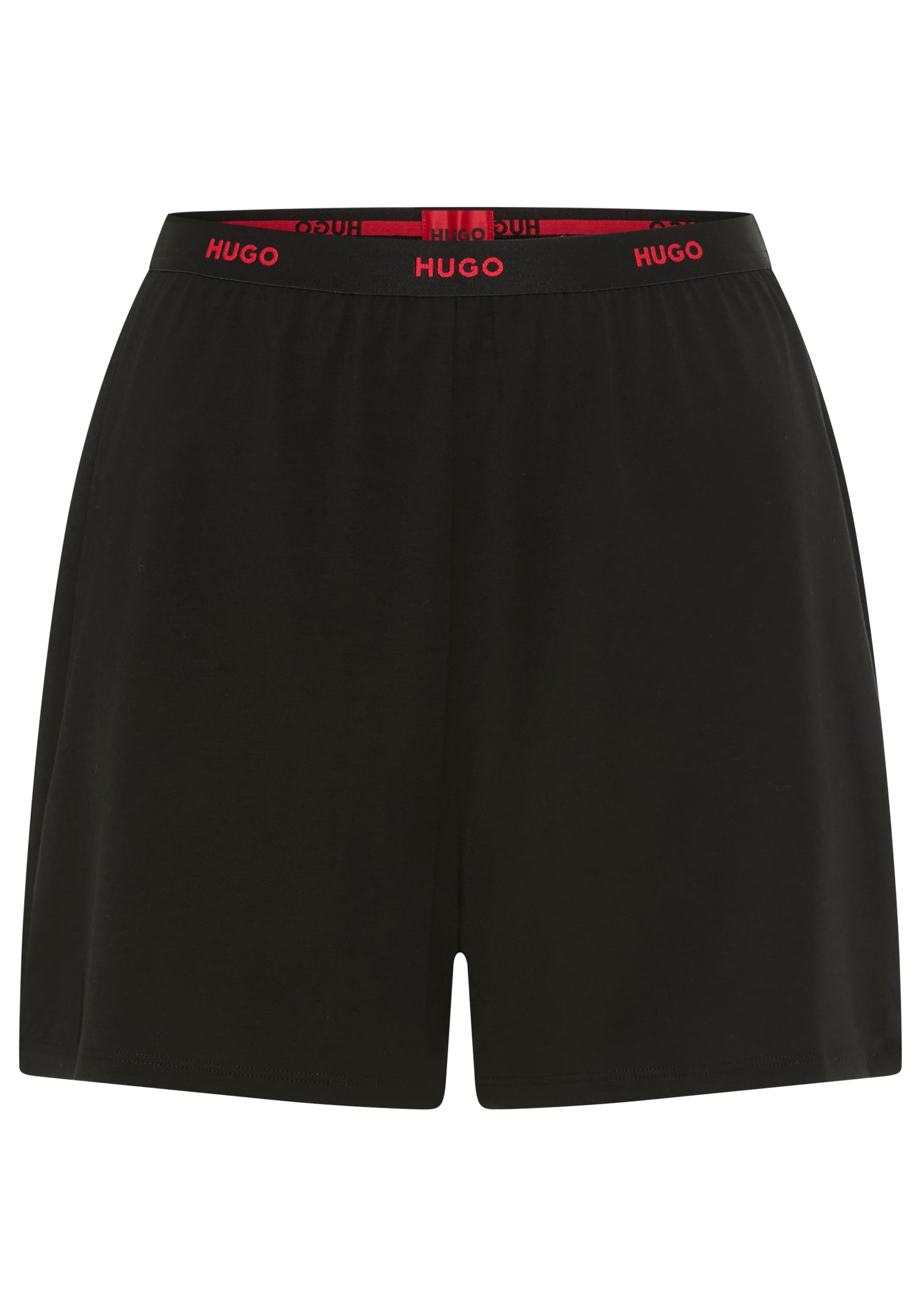 HUGO Underwear Schlafshorts, Hugo Logo-Elastikbund