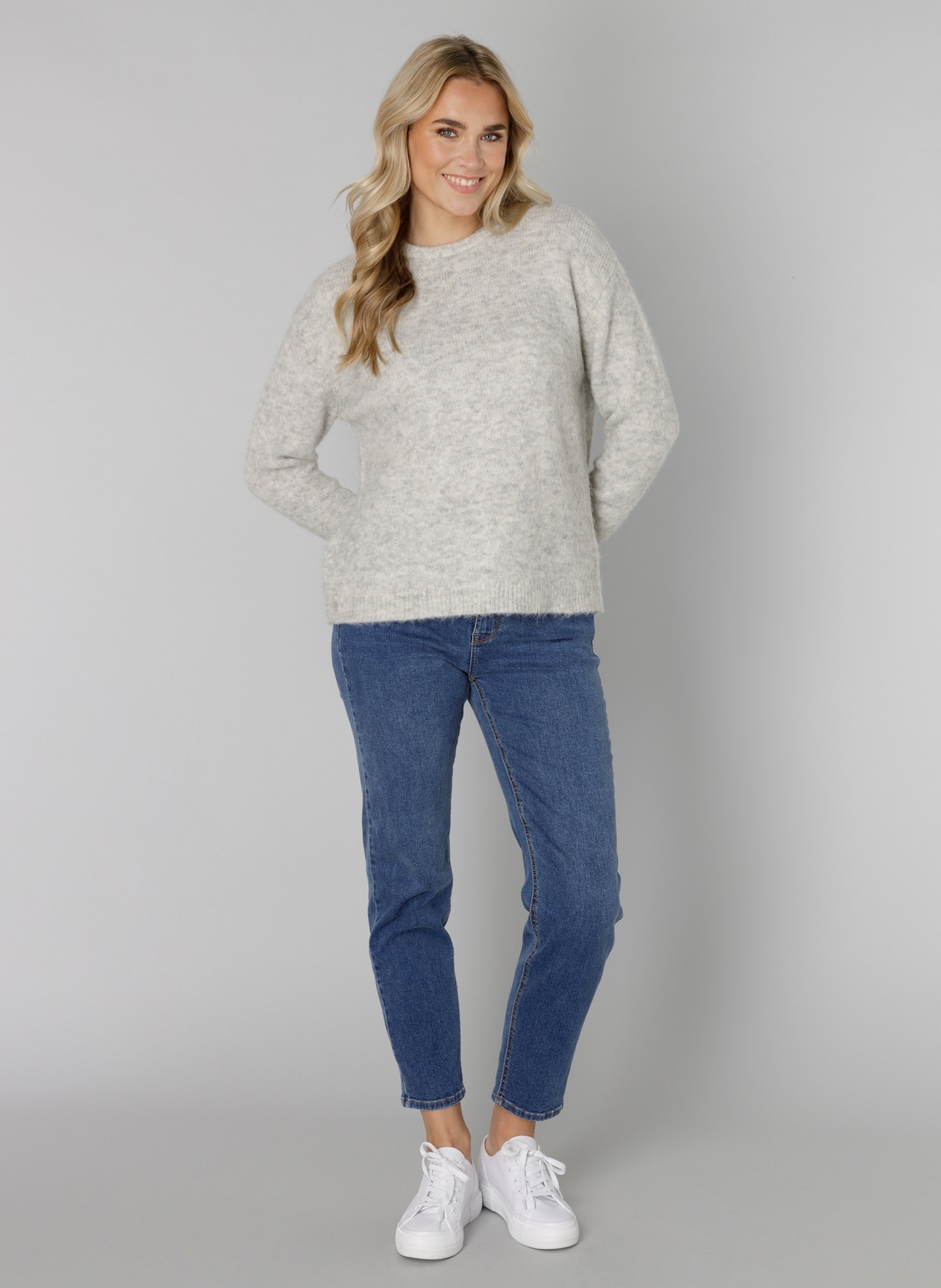 Base Level Strickpullover »Yana«, mit Wolle