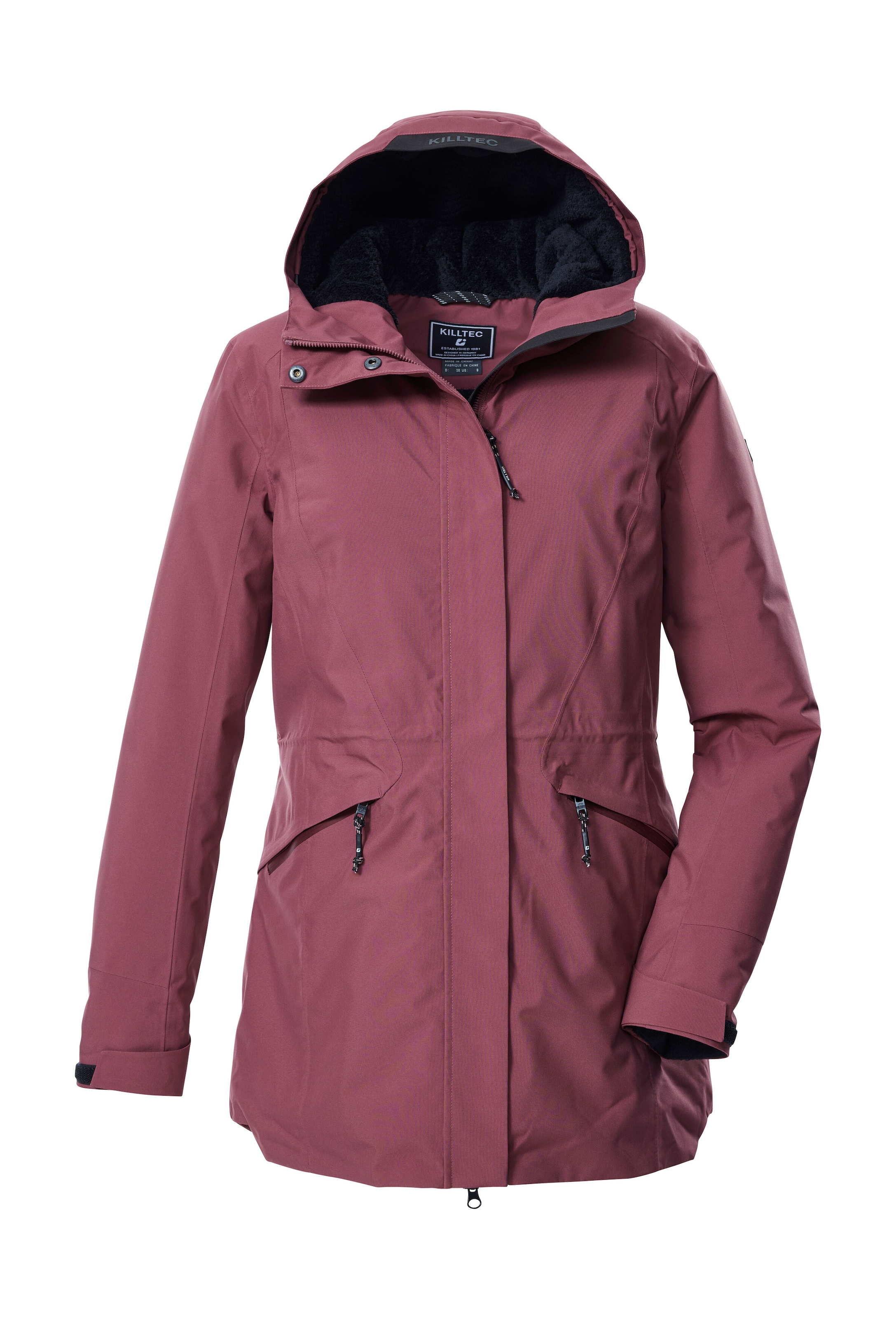 Killtec Parka »KOW 19 WMN PRK« Wasserdichter, atmungsaktiver Damenparka mit verstellbarer Kapuze