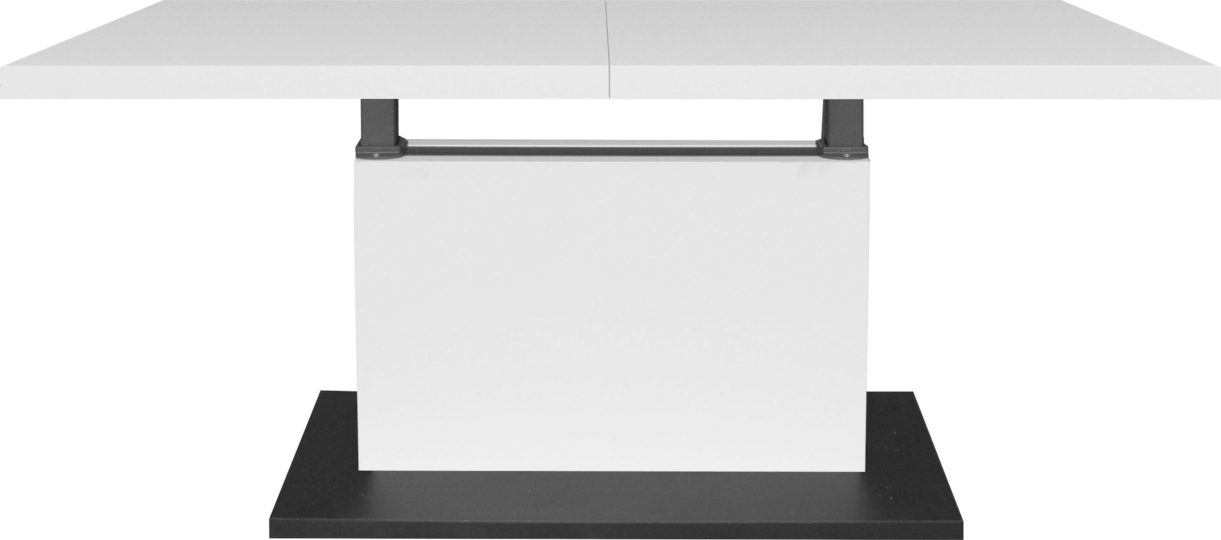Mäusbacher Couchtisch »Lift Couchtisch«, höhenverstellbar 56-75cm, Breite Tischplatte 120-160cm, Metallgestell