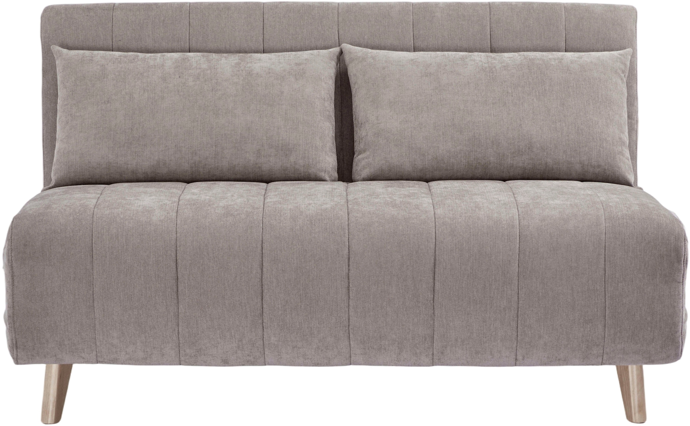 OTTO home Schlafsofa »FANNSEY 140 cm -2-Sitzer, verstellbare Rückenlehne« Verstellbare Rückenlehne und Sofa mit Bettfunktion